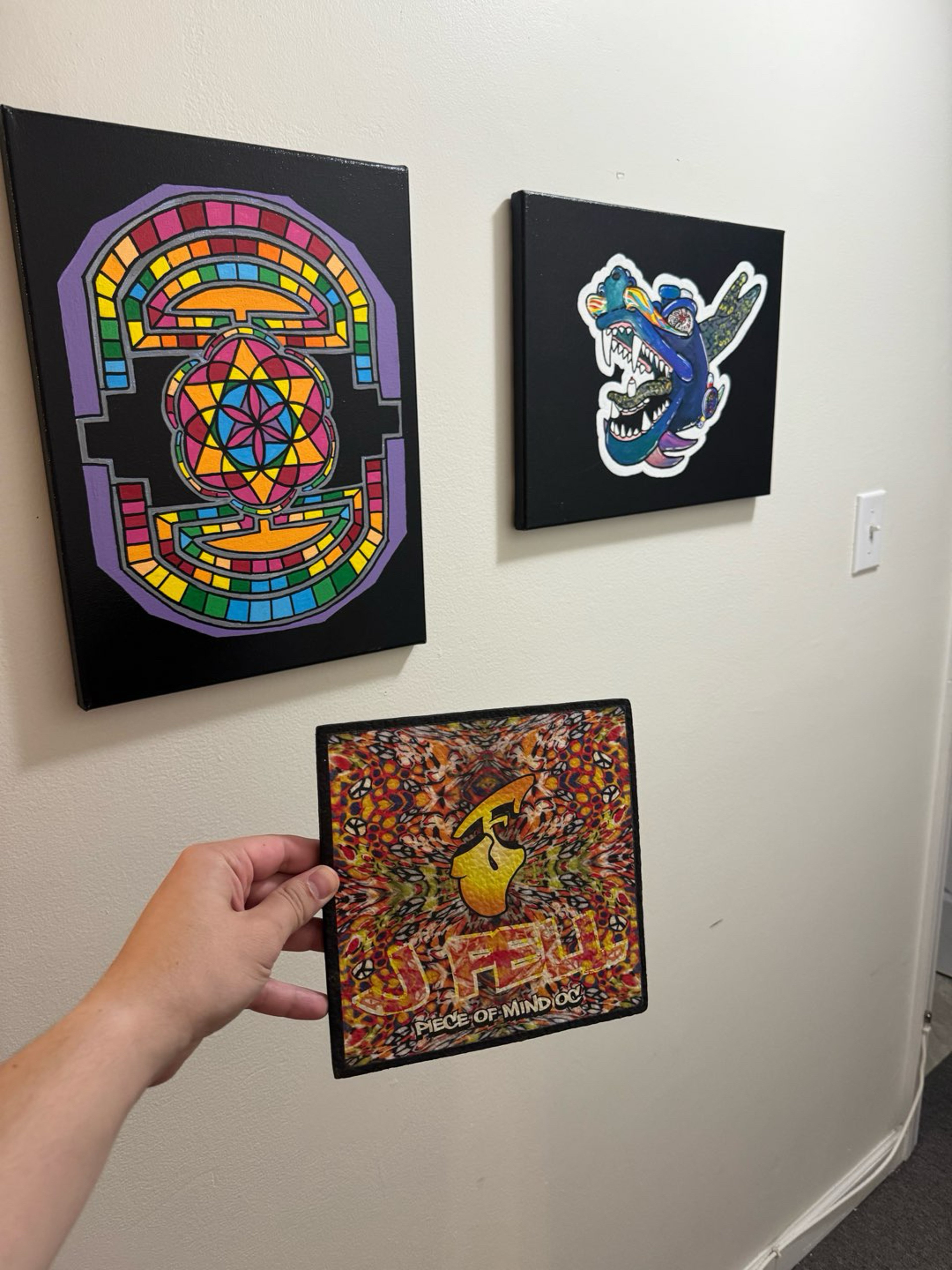 Preview pic of 2 cavas prints and moodmat everything in first picture included
