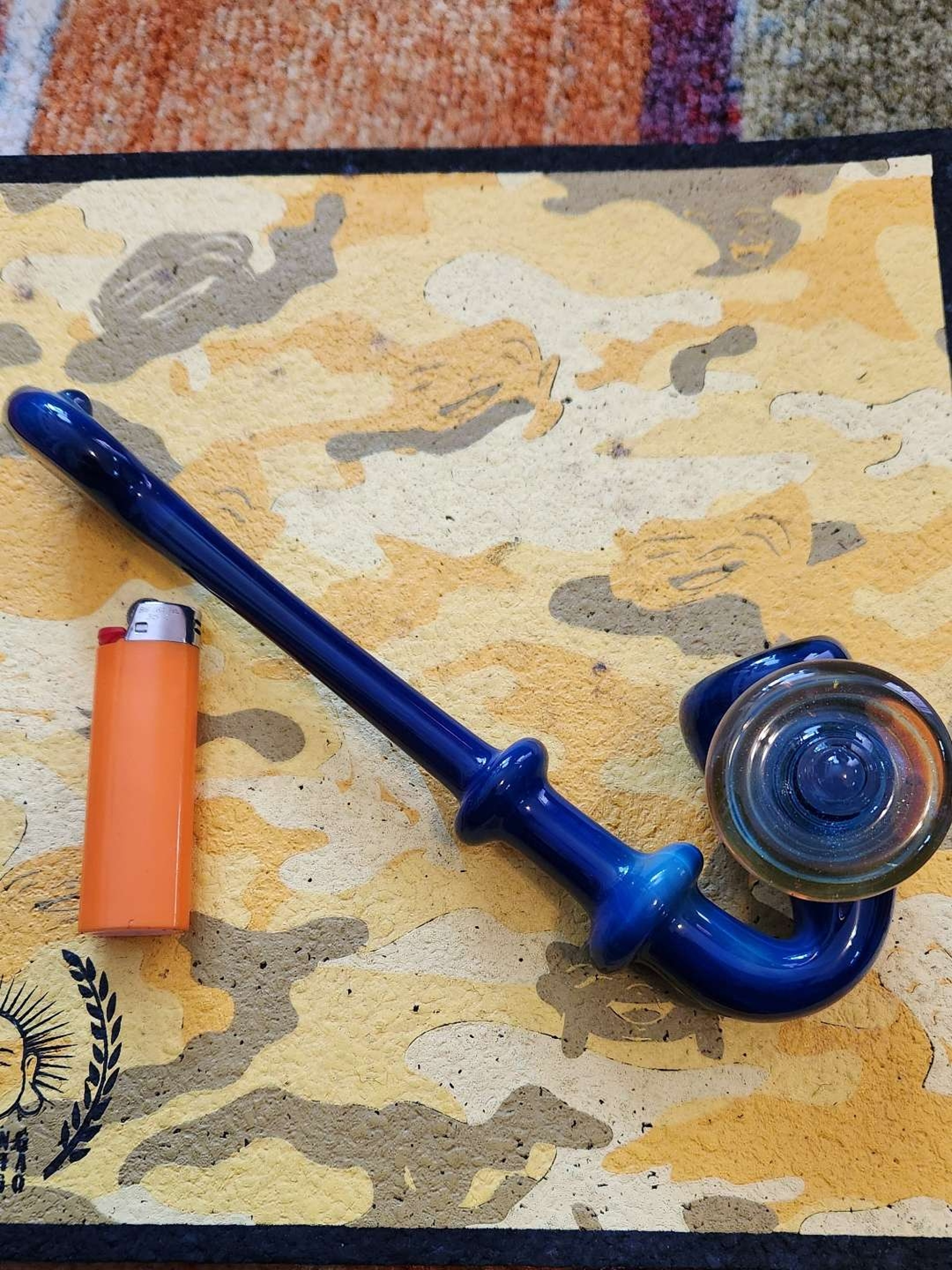 Preview pic of Gandalf pipe (works with water!) W/ swirl disc