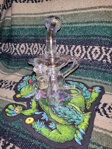 Preview pic of Chromatech Double Uptake Klein by Illuminati Glass