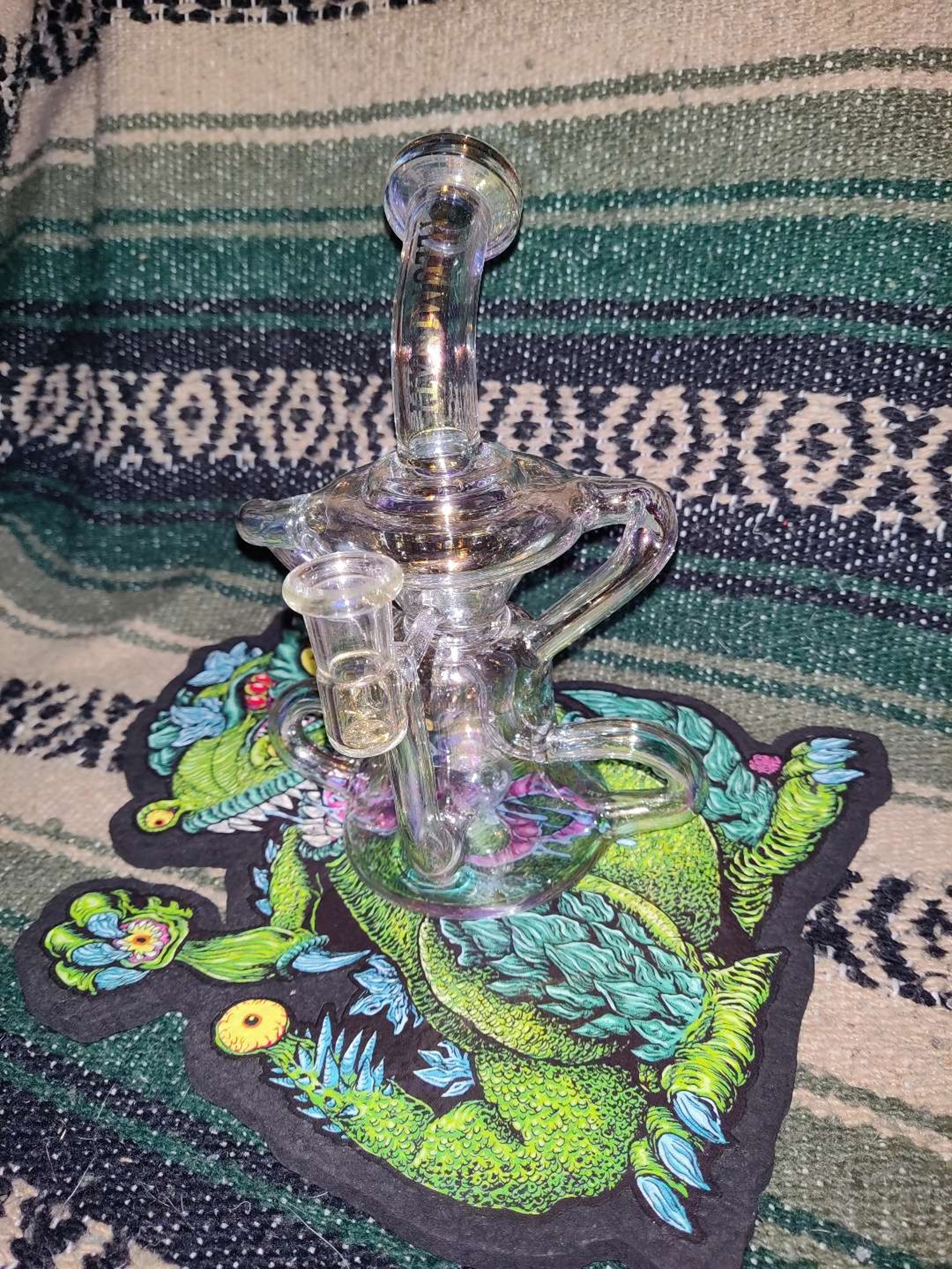 Preview pic of Chromatech Double Uptake Klein by Illuminati Glass