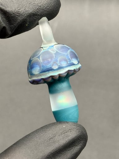 Preview pic of Opal mushroom pendant UV
