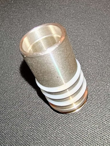 Preview pic of Huni badger 510/ego adapter and mouthpiece