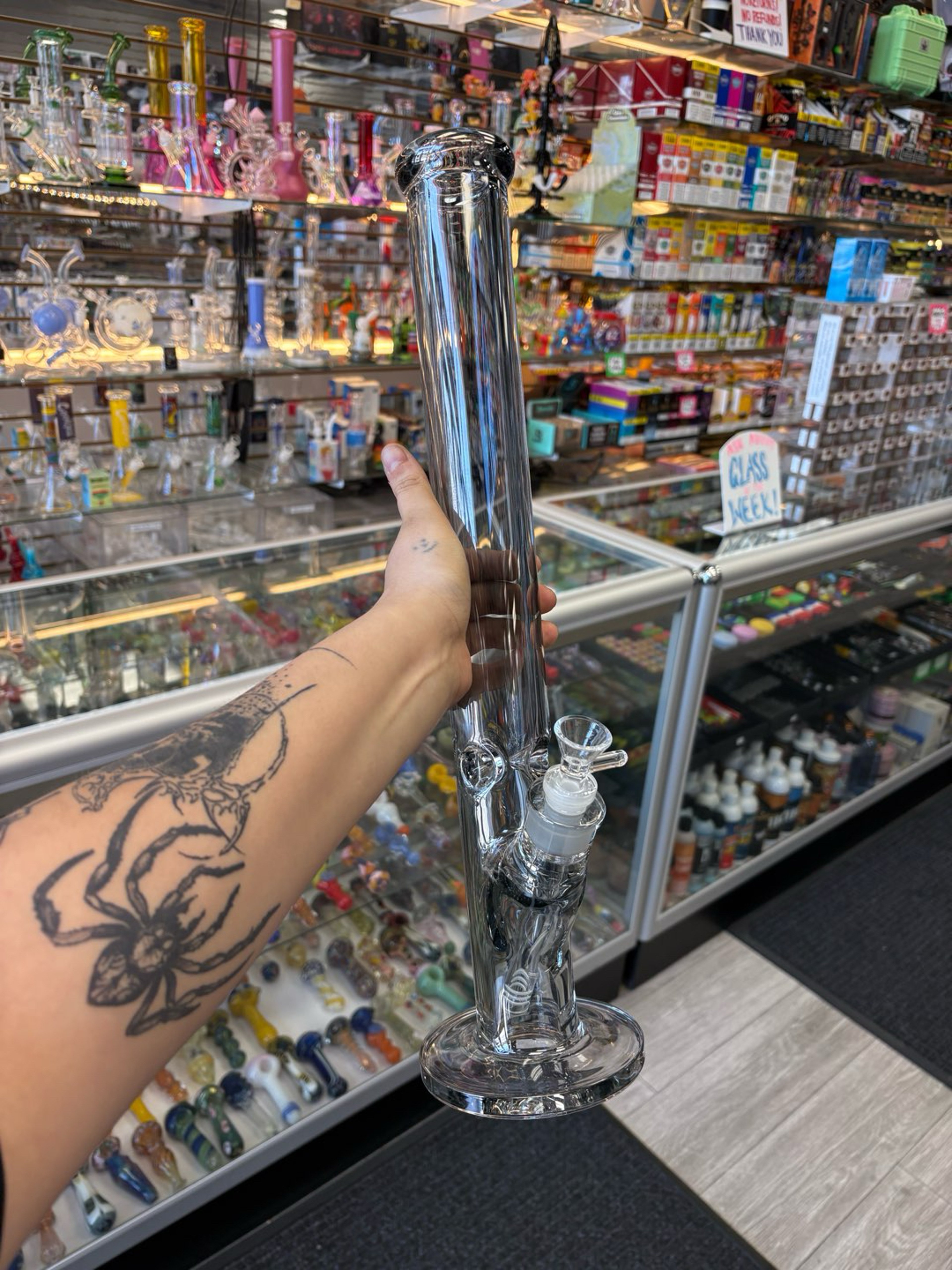 tall straight tube image 0