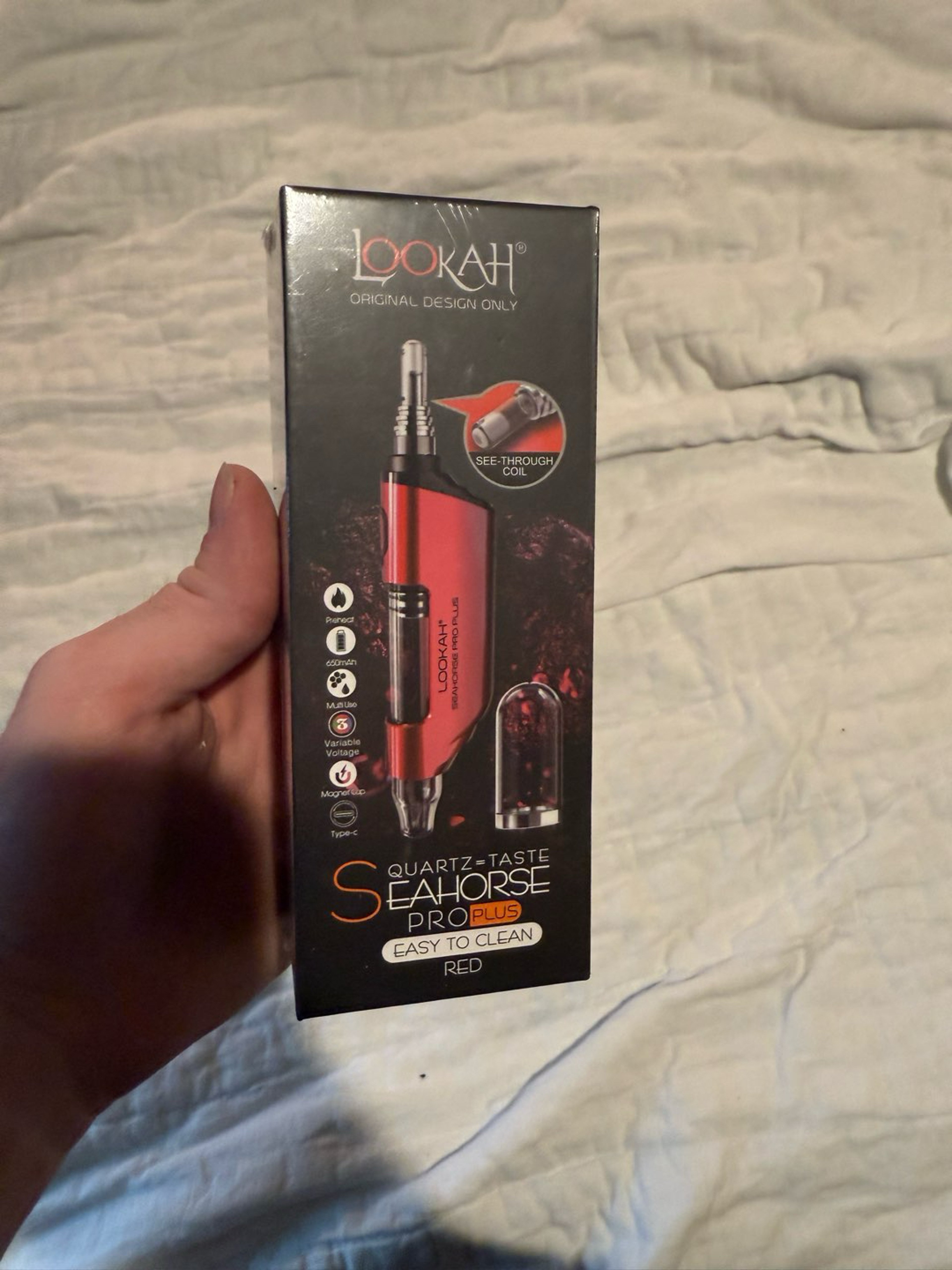 Preview pic of Lookah Seahorse Pro Plus (Red)