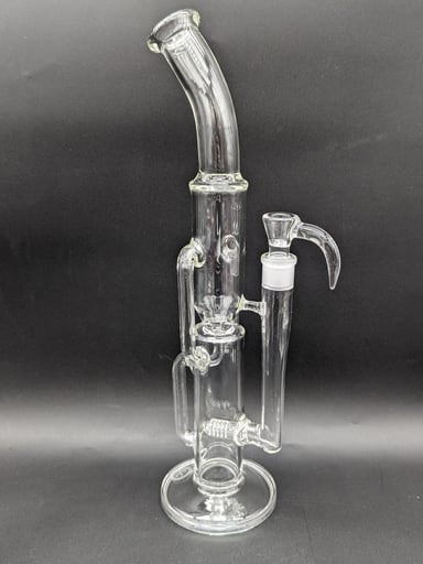 Preview pic of GREEK GLASS 16.5" RECYCLER 2.0 BONG