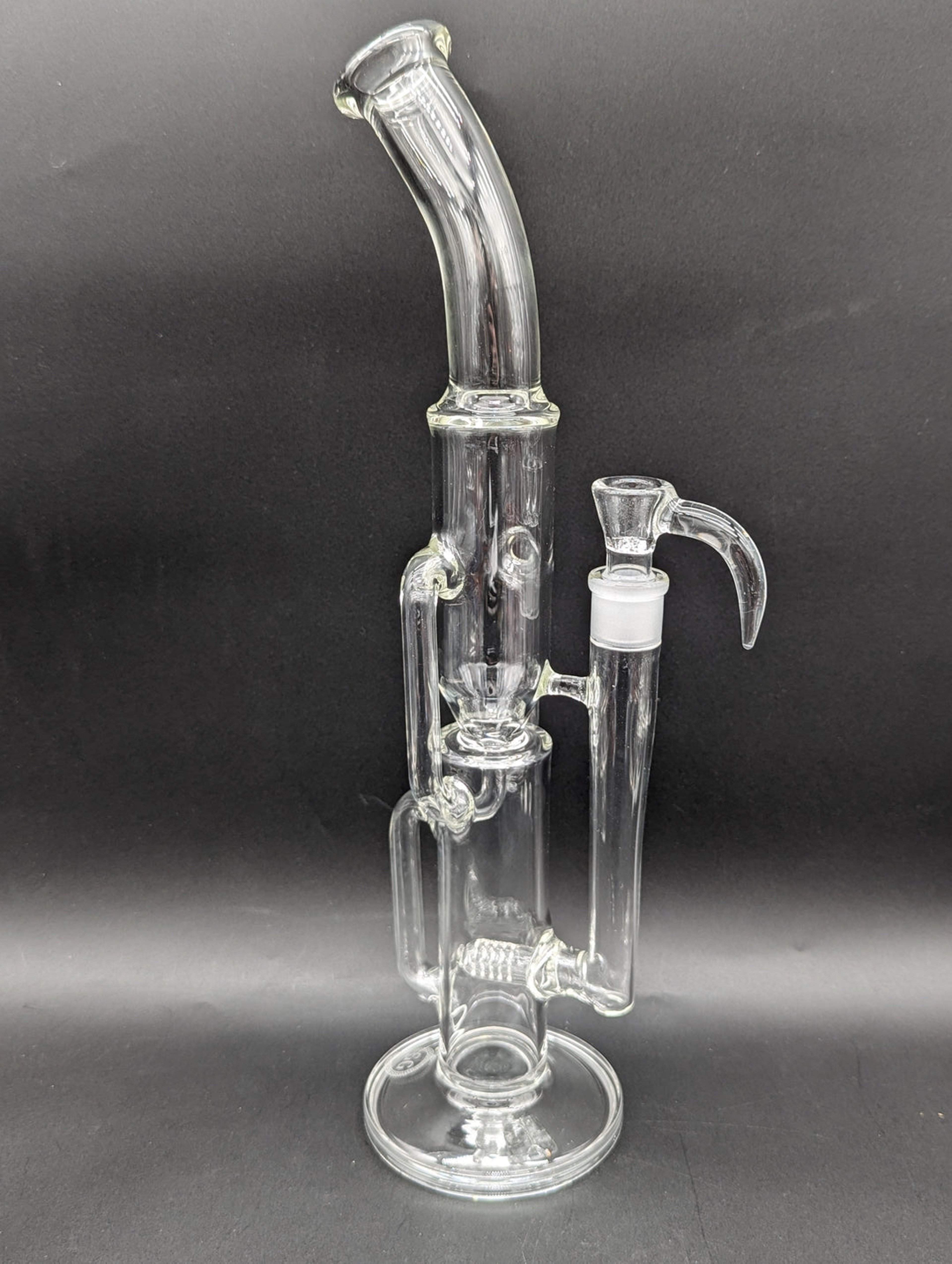 Preview pic of GREEK GLASS 16.5" RECYCLER 2.0 BONG