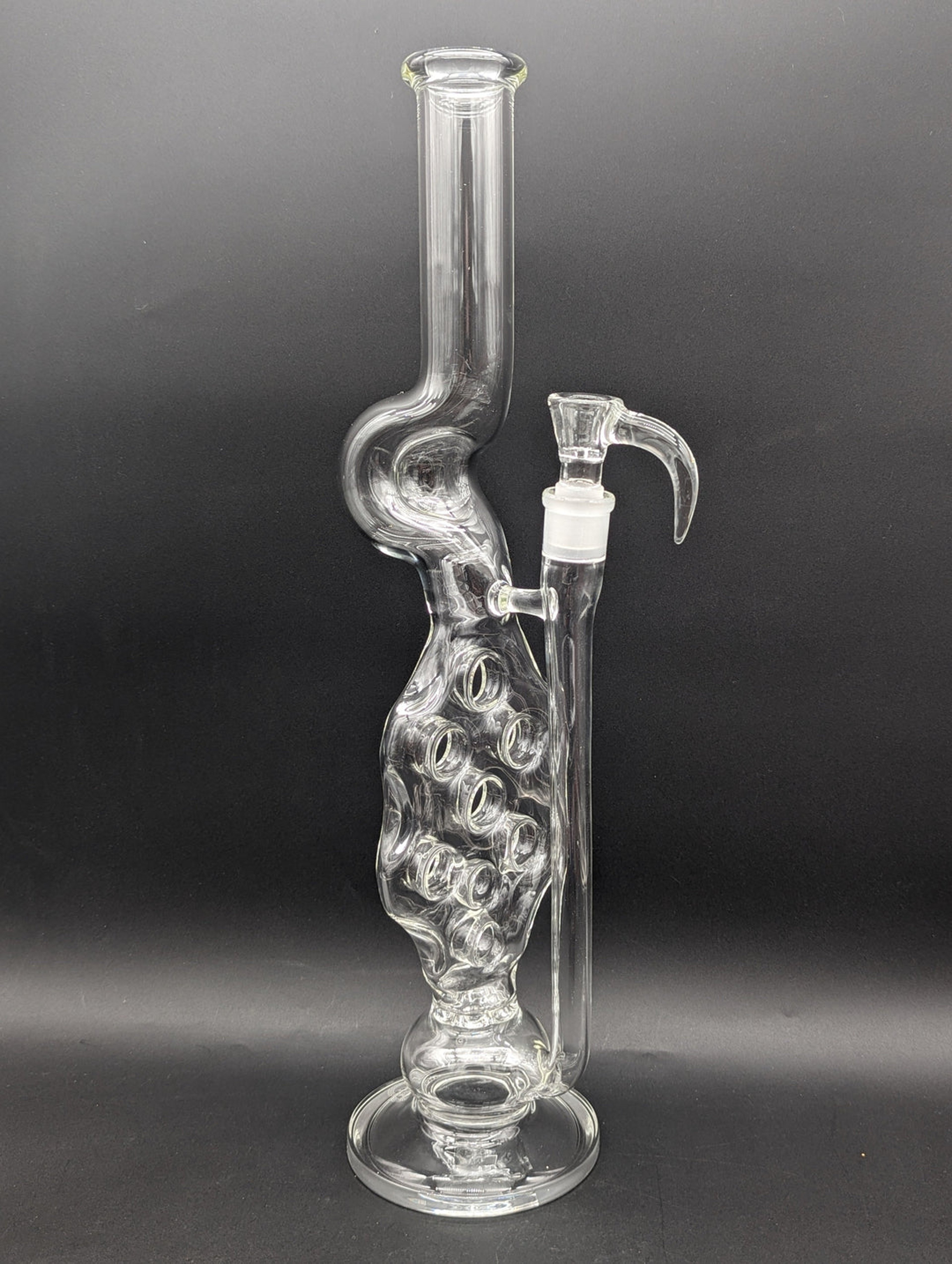 Preview pic of 18” SWISS PERC GREEK GLASS TUBE 2.0