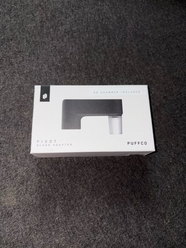 Preview pic of Puffco pivot glass adapter