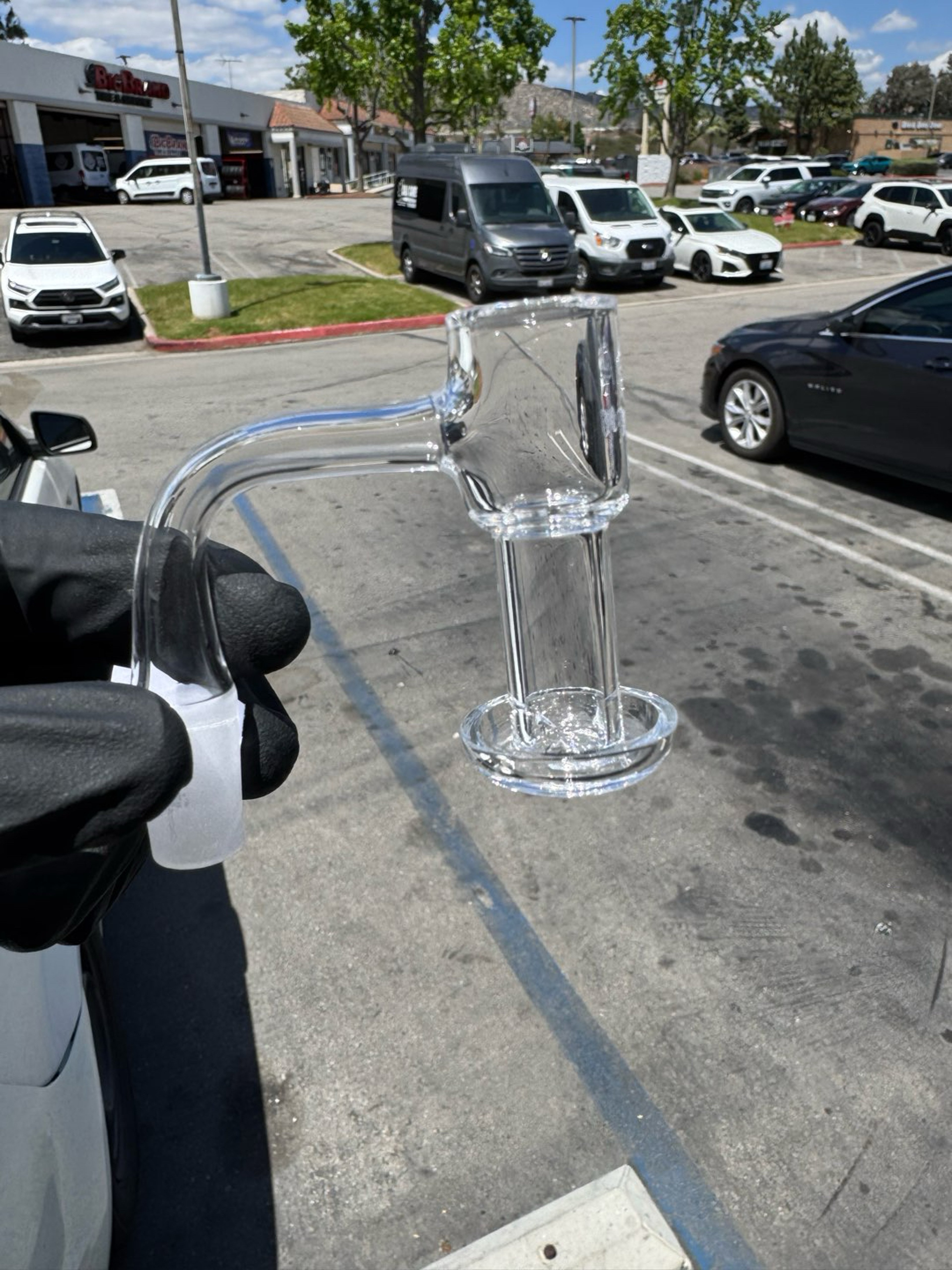 Preview pic of Luminary Quartz Icicle 14mm 90 DEG