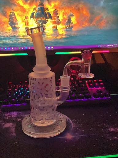 Preview pic of Beautiful sandblasted shower head rig