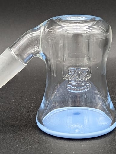 Preview pic of 2K GLASS 18MM DRY ASH CATCHERS 45 DEGREES