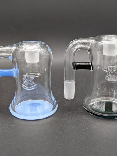 Preview pic of 2K GLASS 14MM DRY ASH CATCHERS 90 DEGREES