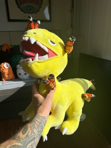 Preview pic of Elbo x Felt Full Size Dino Plushie
