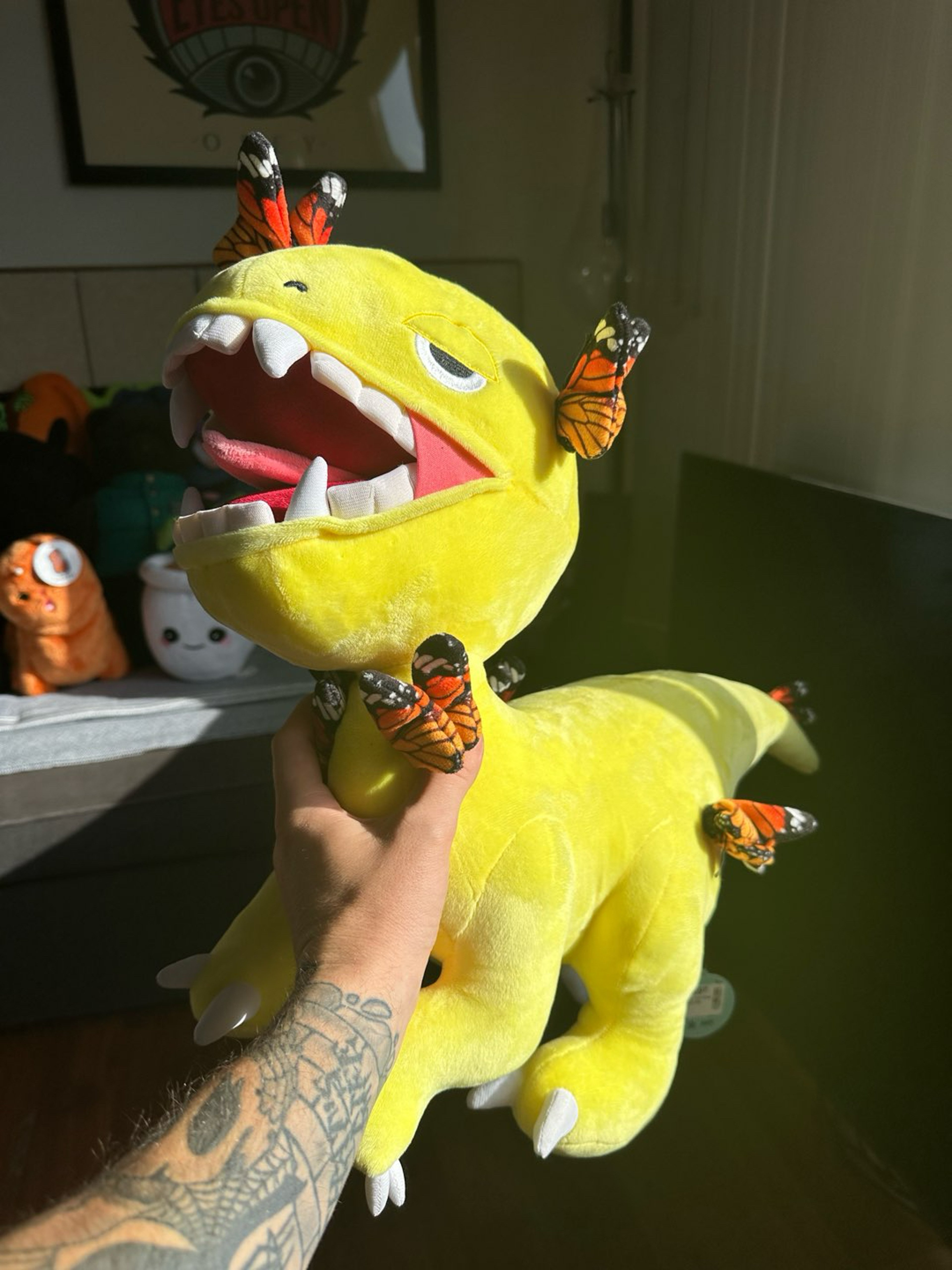 Elbo x Felt Full Size Dino Plushie image 0