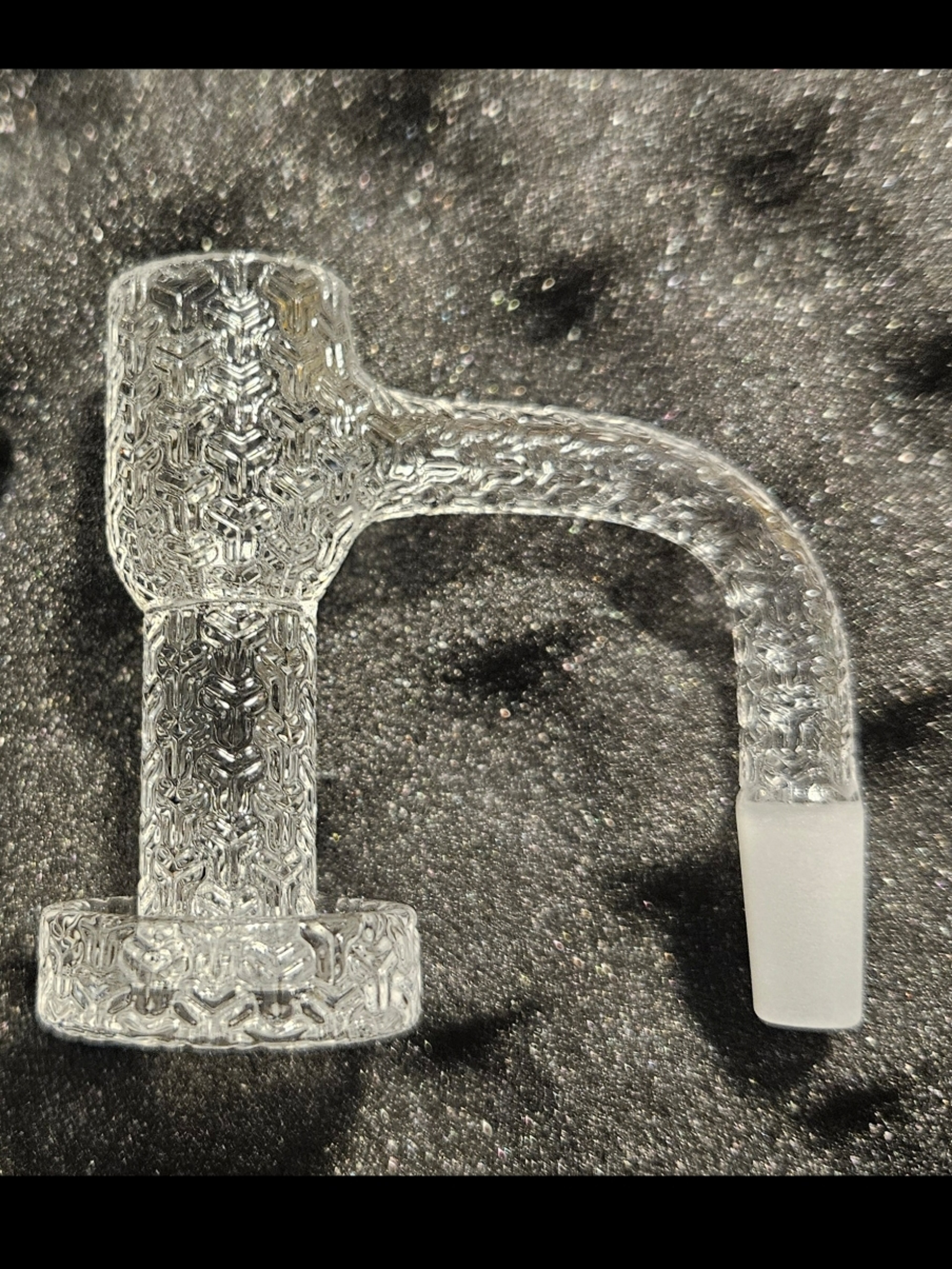10mm 90° Geometry Etched Slerper image 0