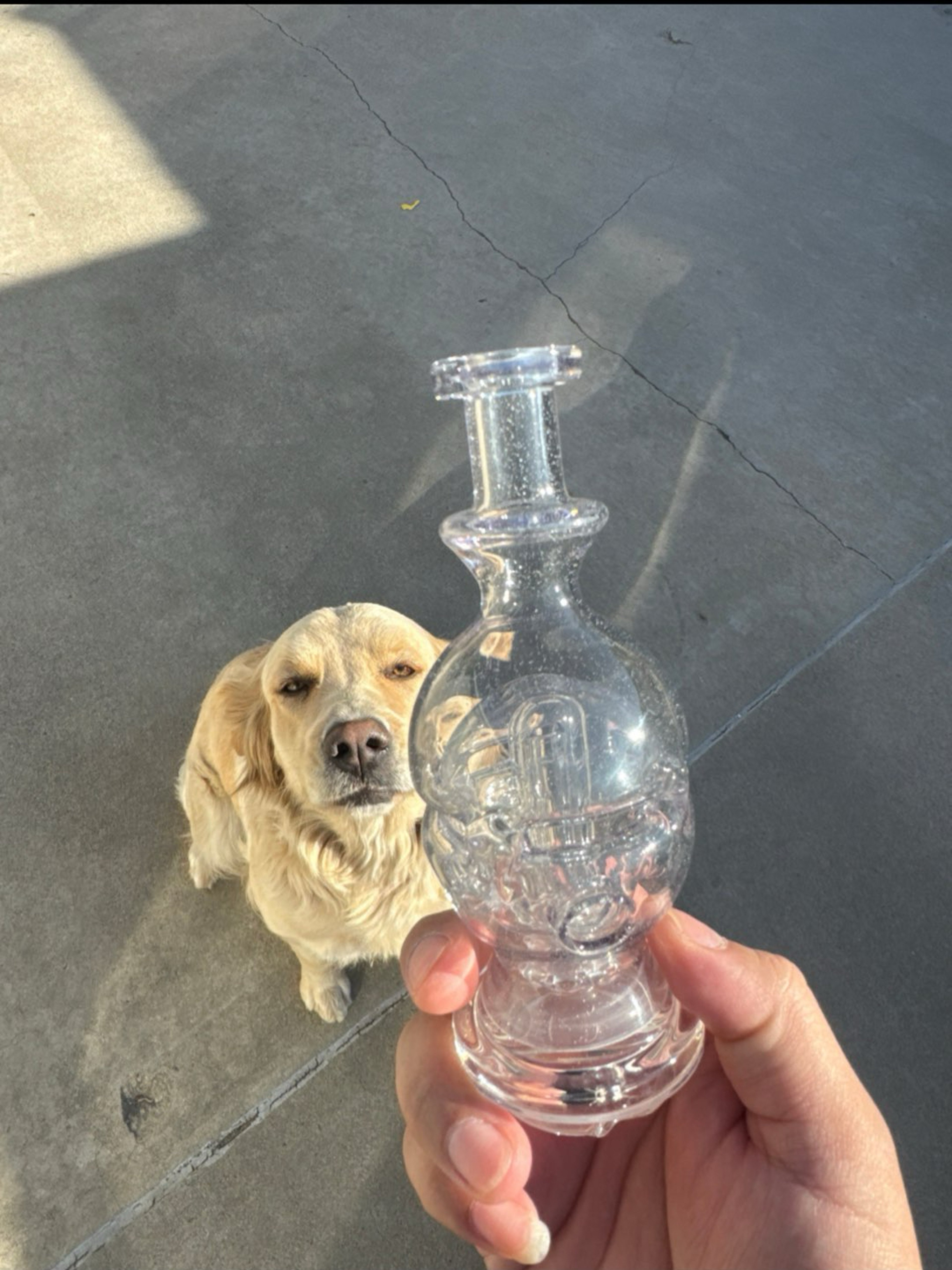 Preview pic of Miner Glass Puffco attachment  fab eggcycler
