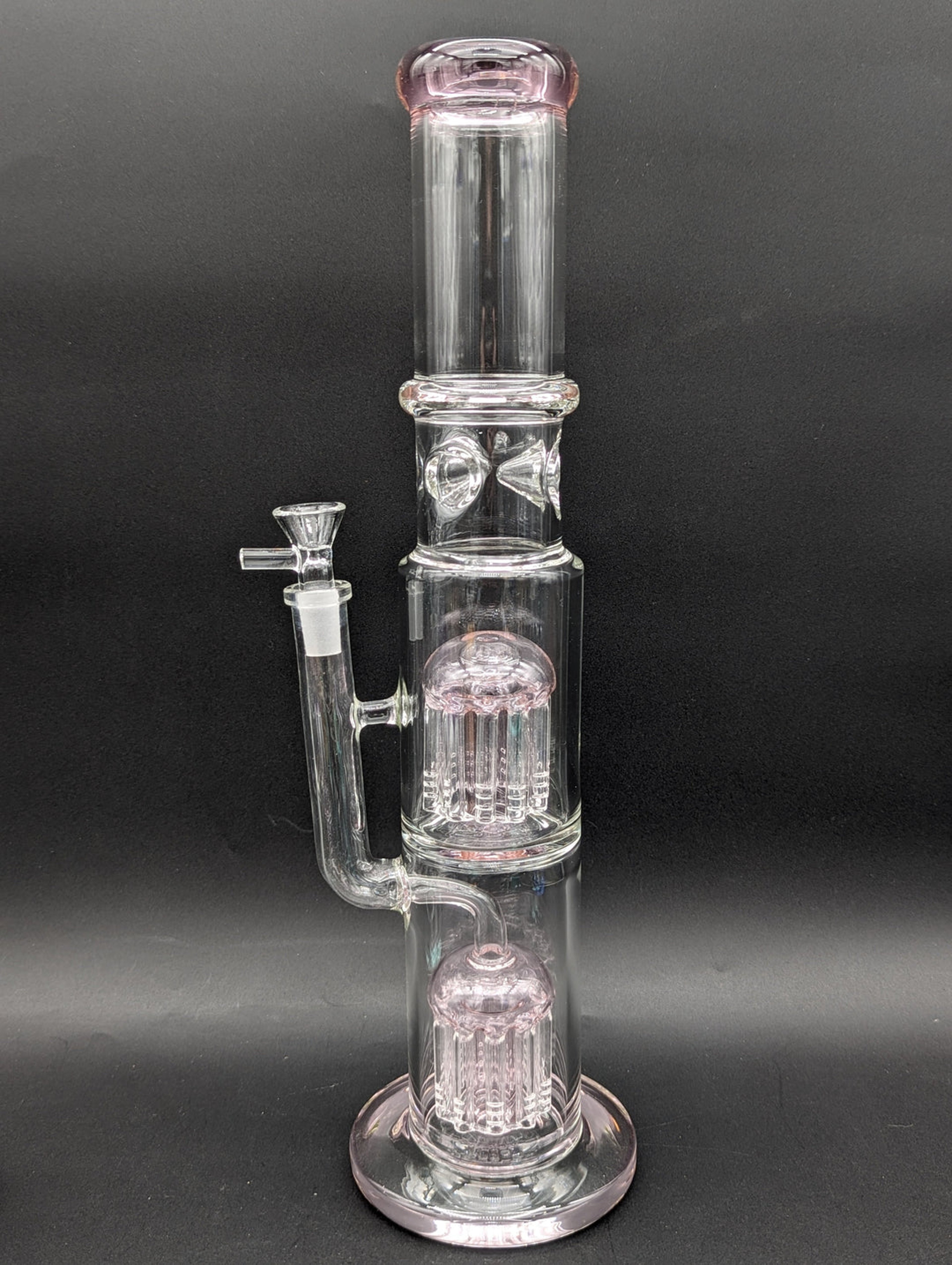 16" STRAIGHT TUBE W/ DUAL 11 ARM PERCS image 0
