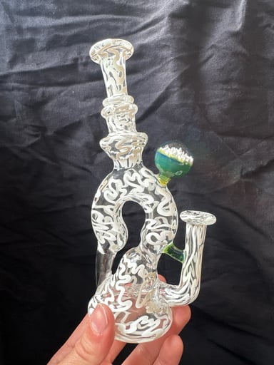 Preview pic of Tgm.glass Squiggle tec recycler