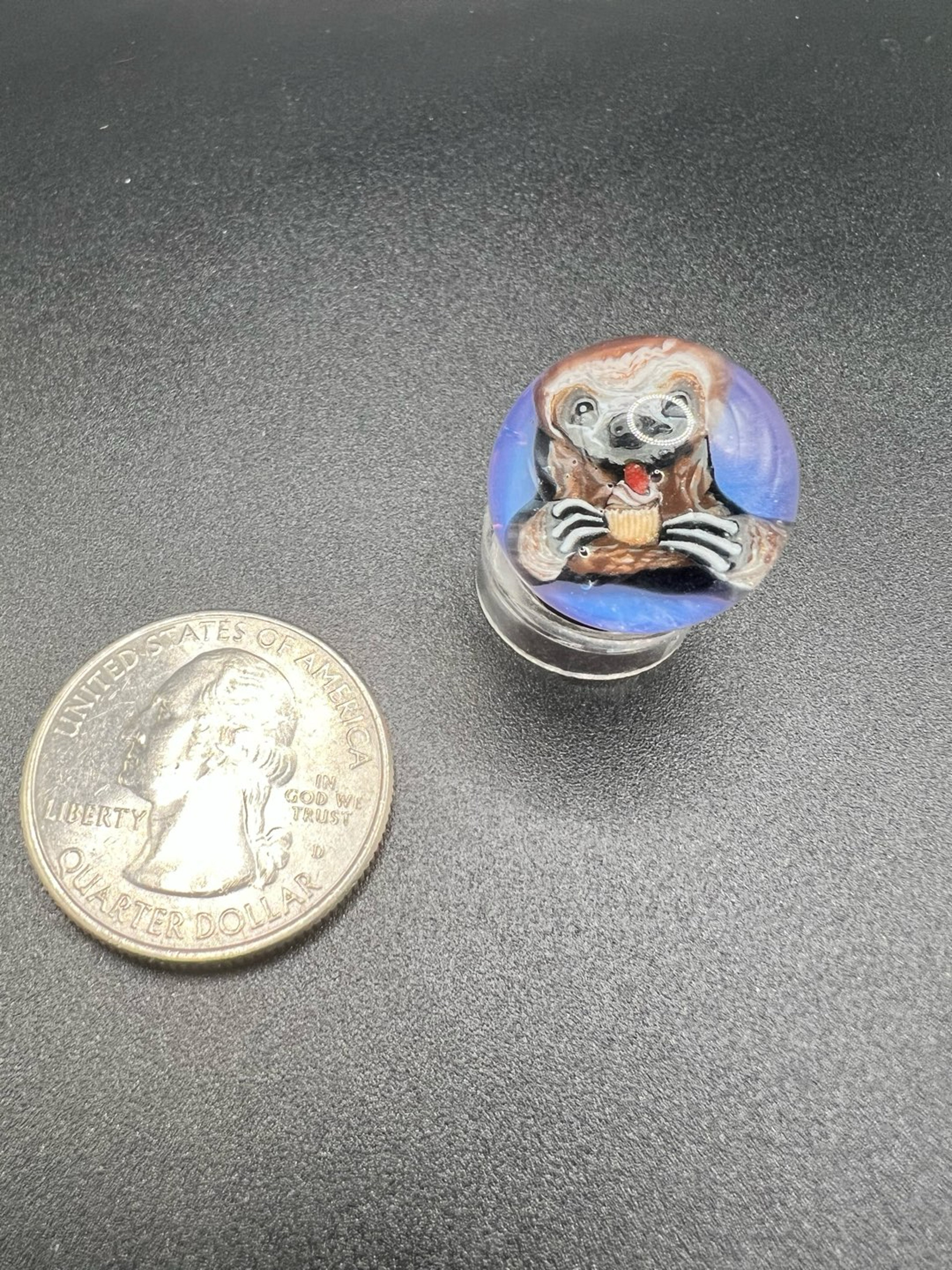 Preview pic of Sloth with Cupcake Marble
