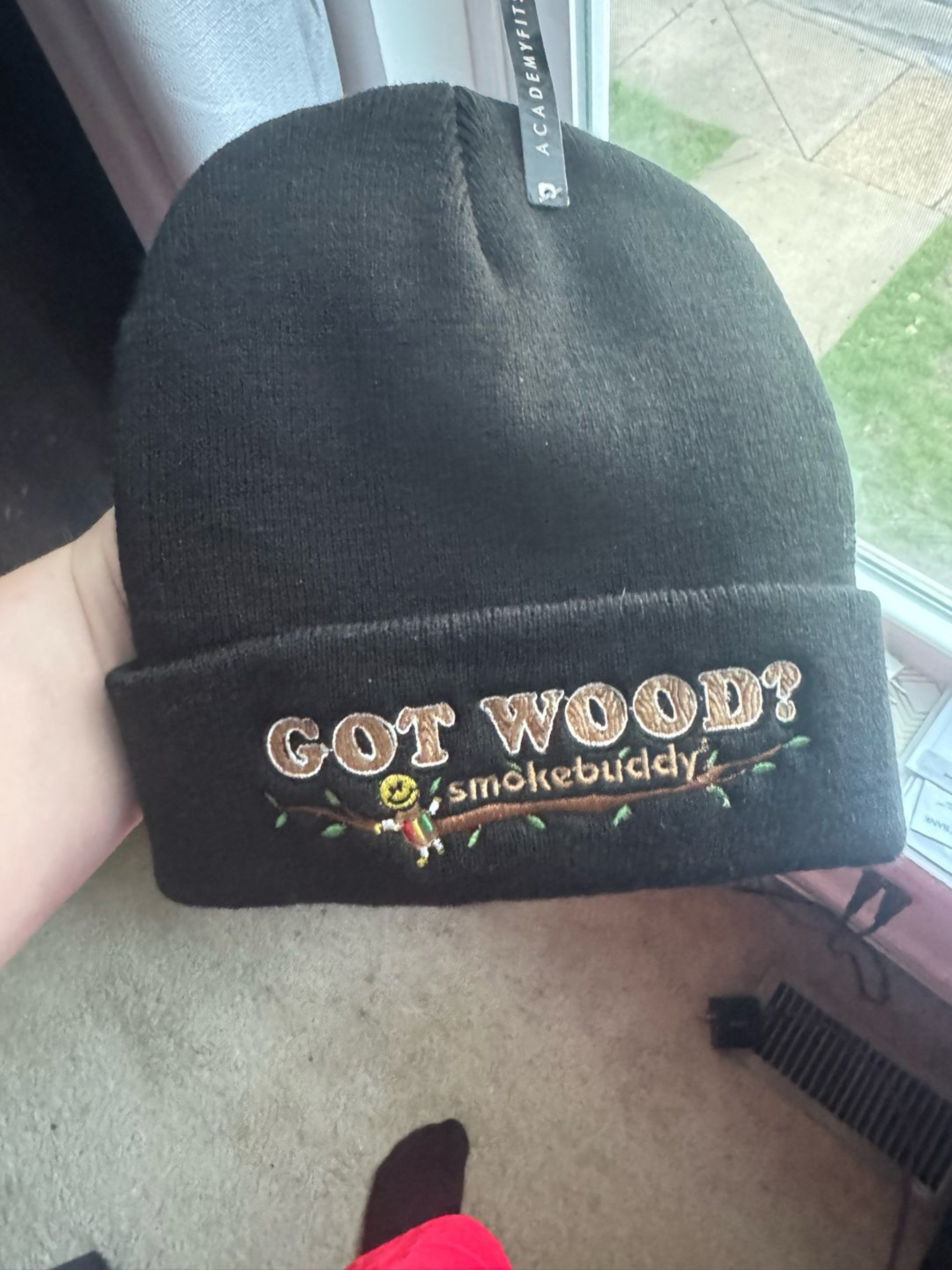 Preview pic of GOT WOOD? Beanie! Trusted Seller!