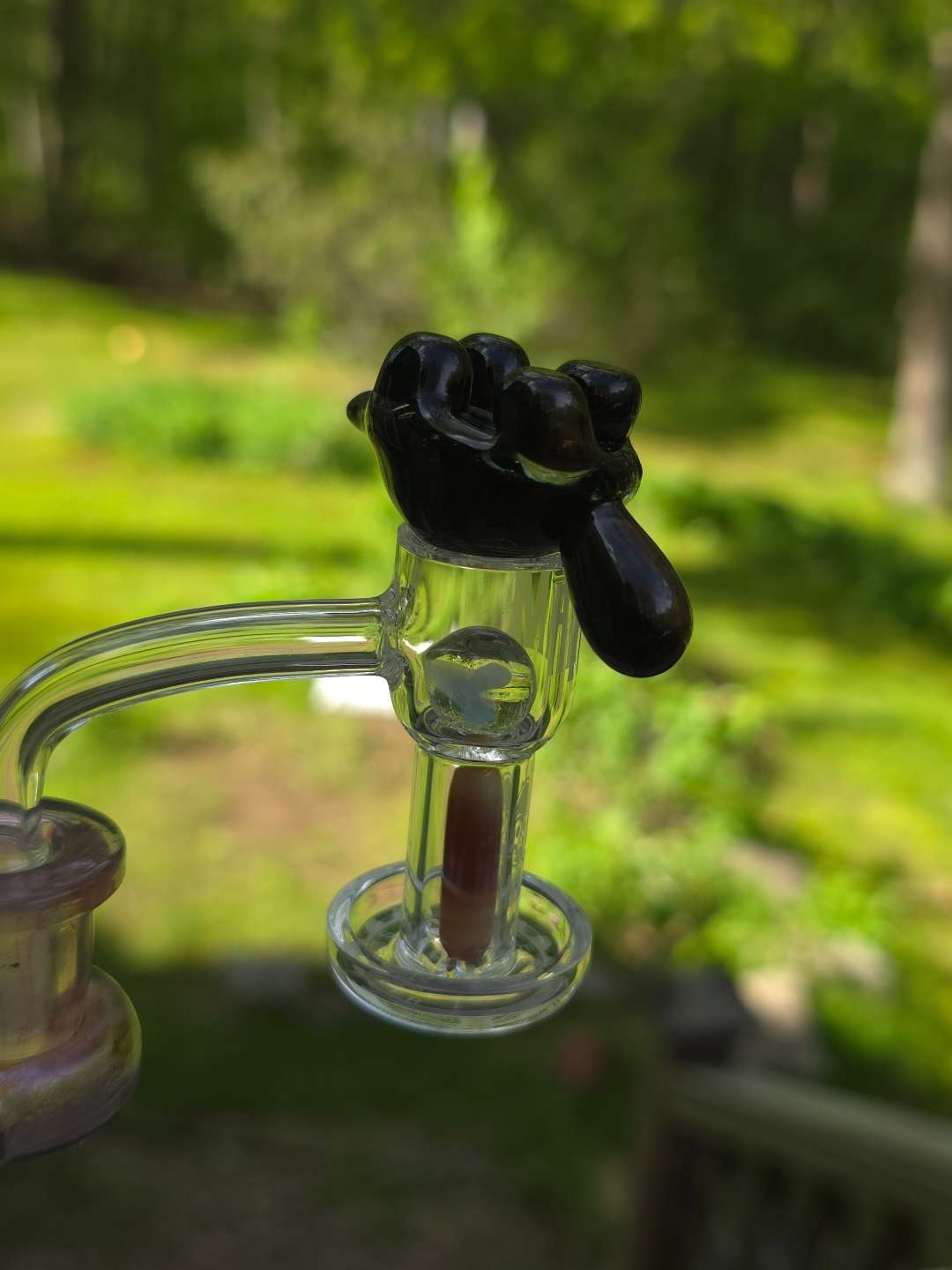 Preview pic of Akrius Glass Slurper Set Electrum Turtle🐢 🍄