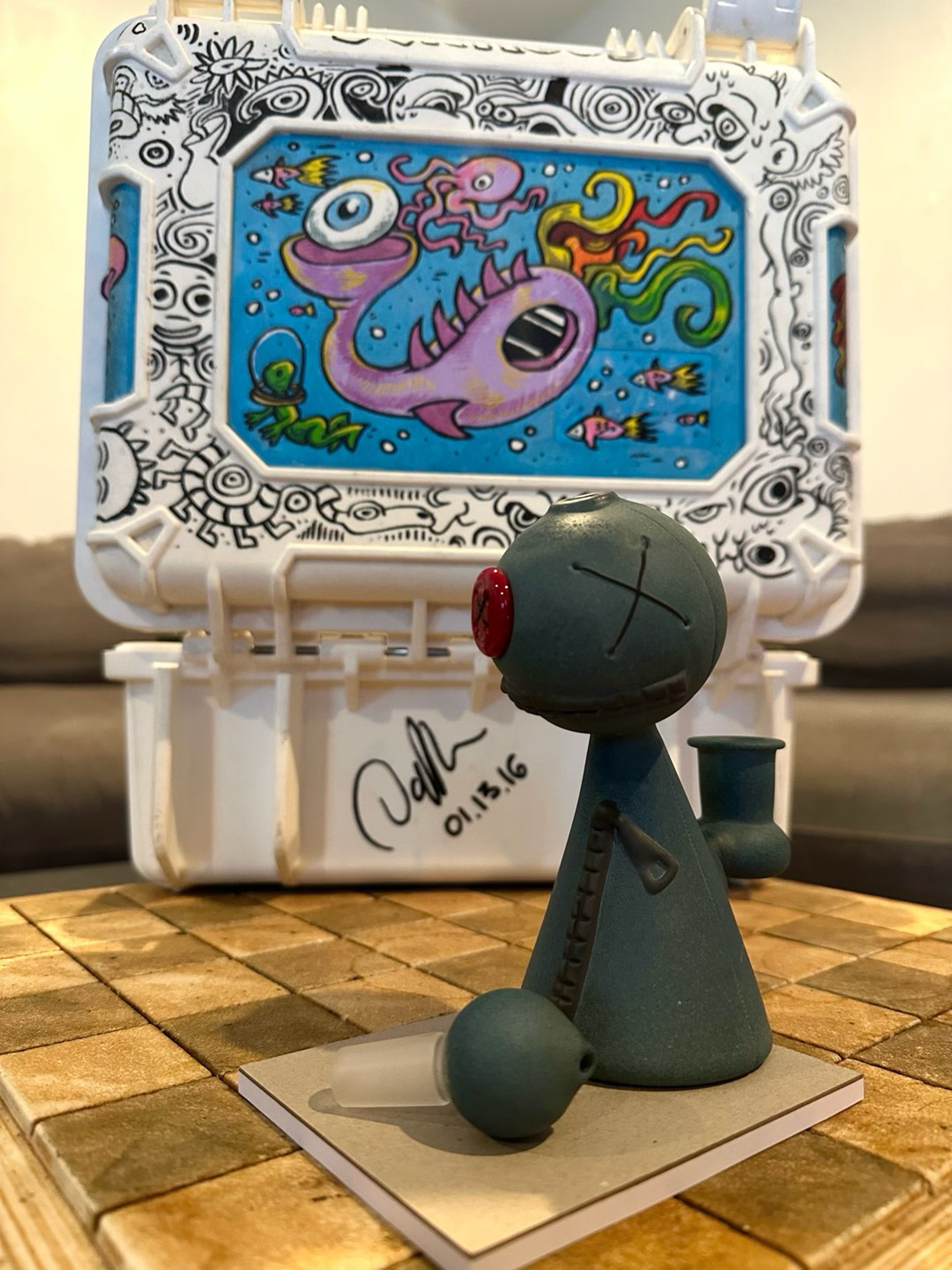 Preview pic of Paul Muller Blue Voodoo Doll Rig