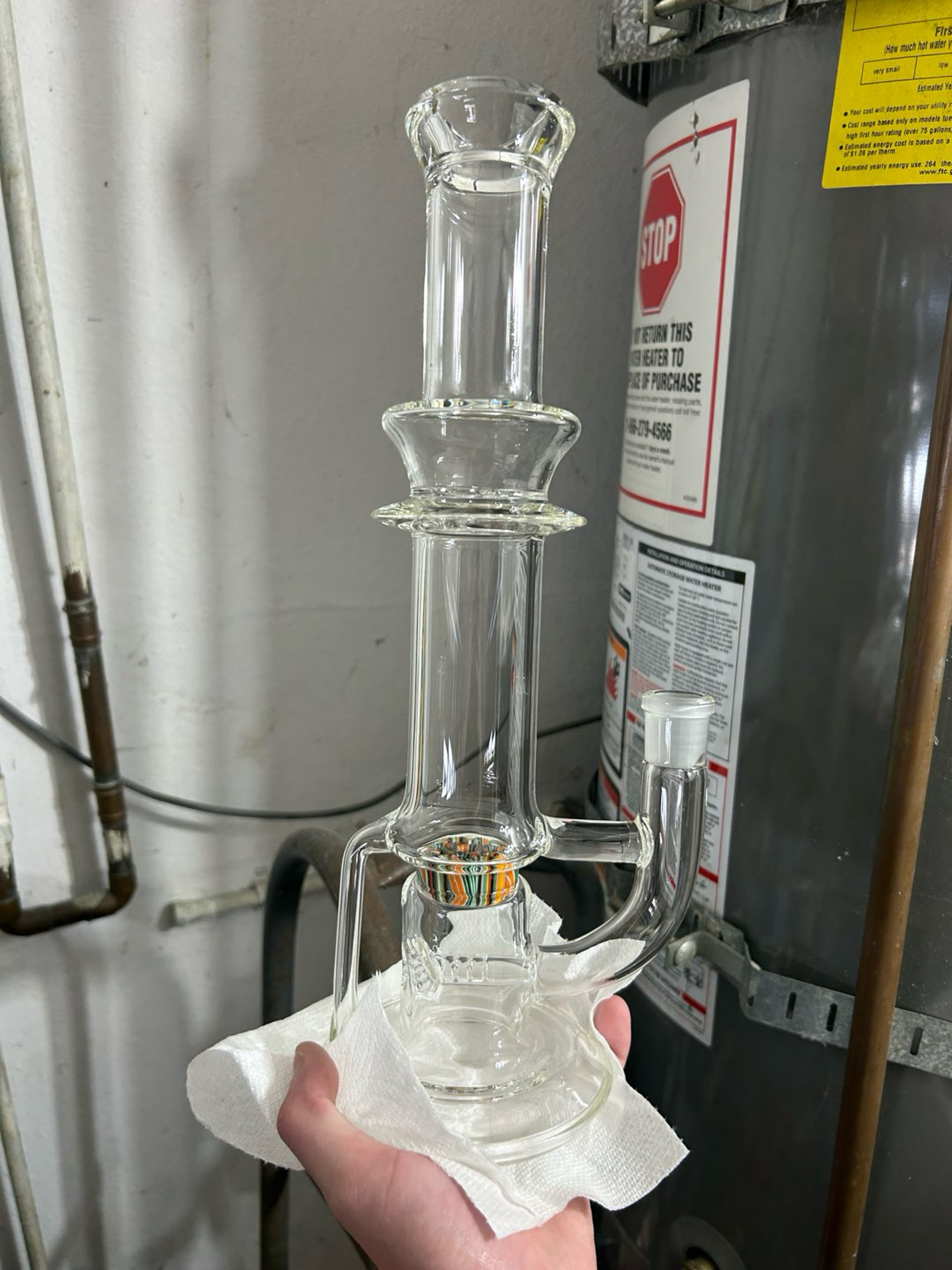 Symbiartic GCFR-HF Recycler Straight Tube image 0