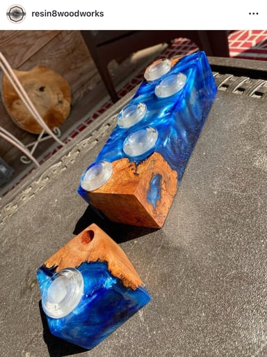 Preview pic of Resin8 woodworks 18mm slide holder set