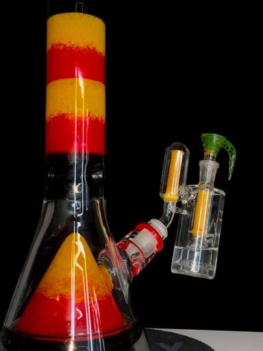 Preview pic of Collins Perc Cheech bong & slide matching AC