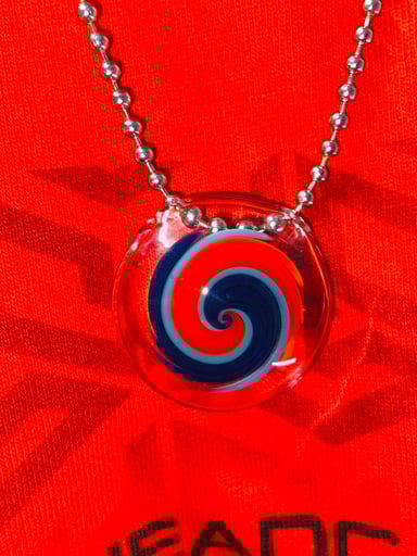 Preview pic of Inside-Out One-Way Spiral Pendant
