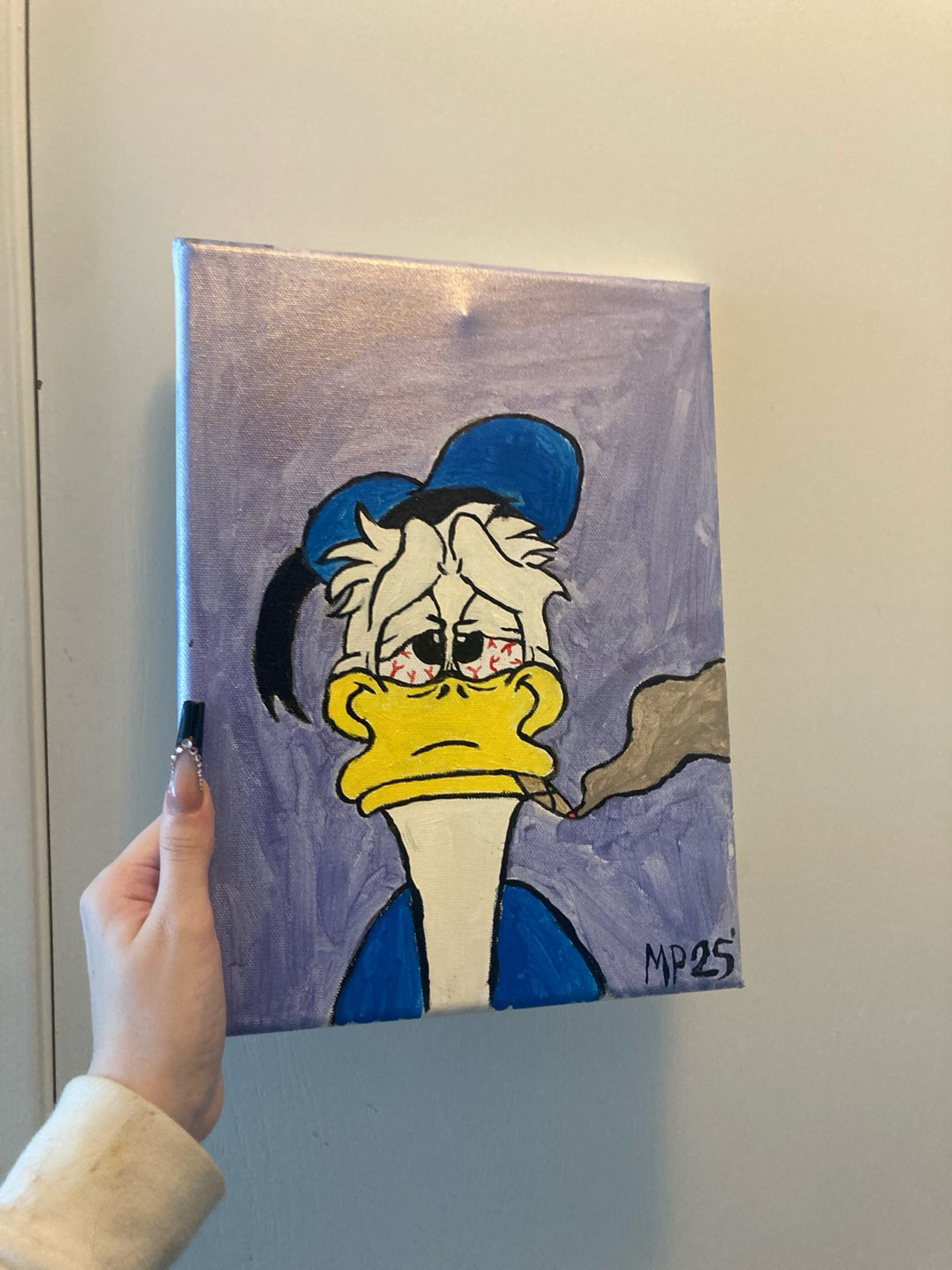 donald smoking a j image 0