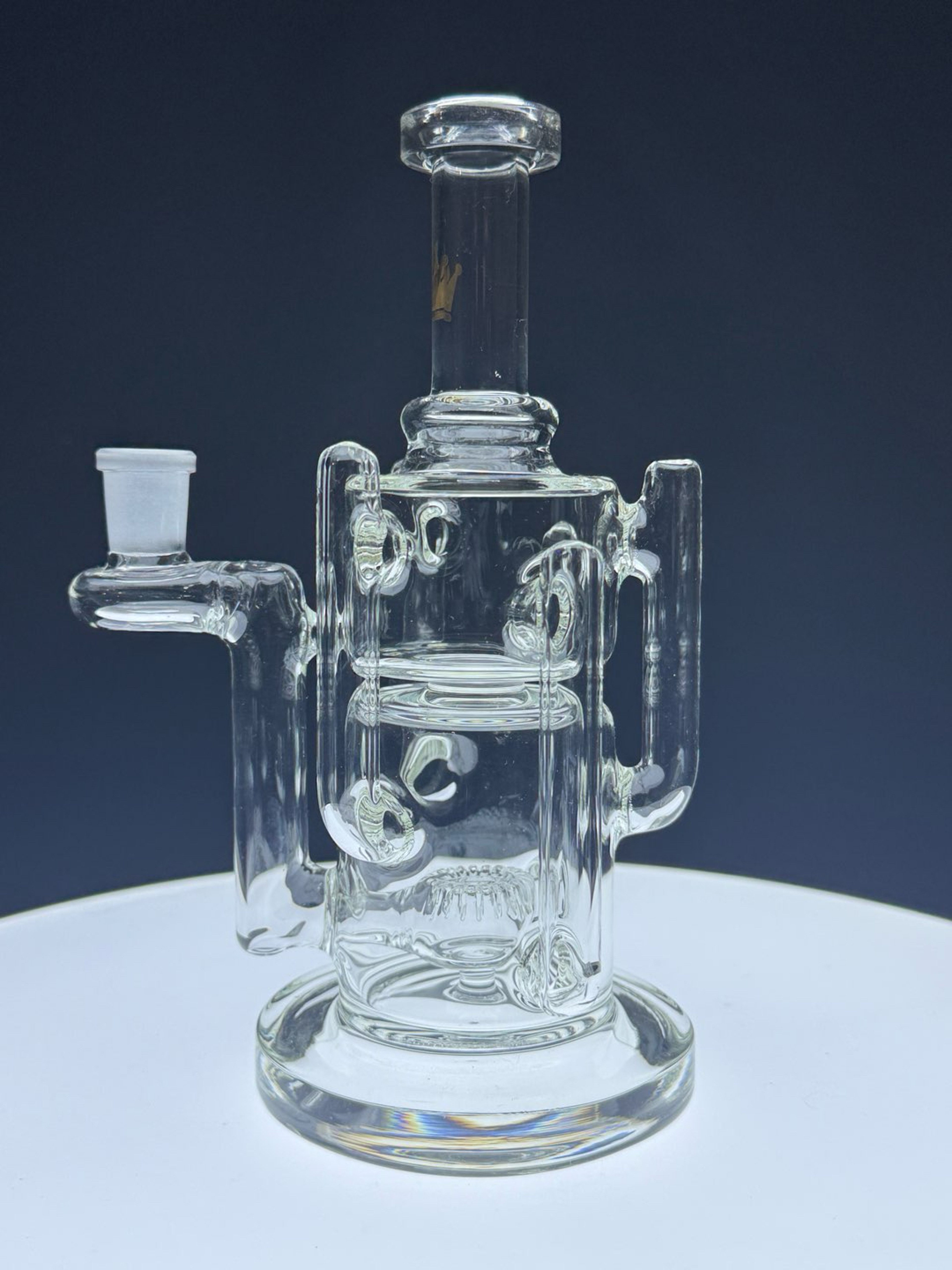 8” Clear 5 Arm Krave Recycler image 0