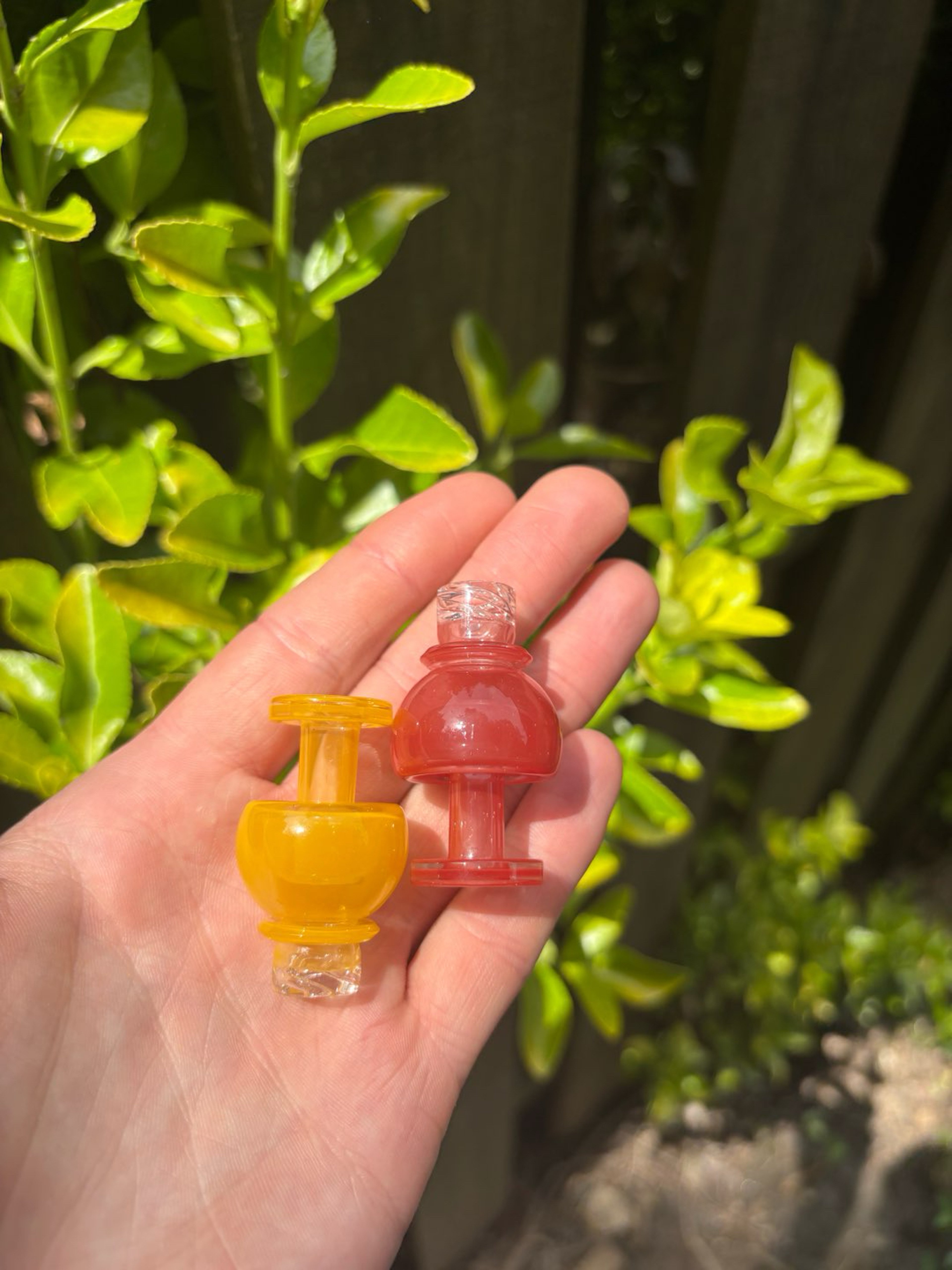 Preview pic of Katchup mustard Quave glass spinner caps