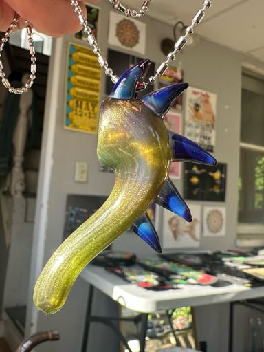 Preview pic of Sherlock pendant paparazzi/amber purple
