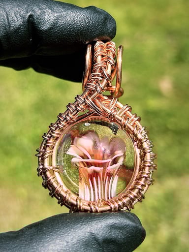 Preview pic of MarvinsGlass X CopperVibrations Pendant