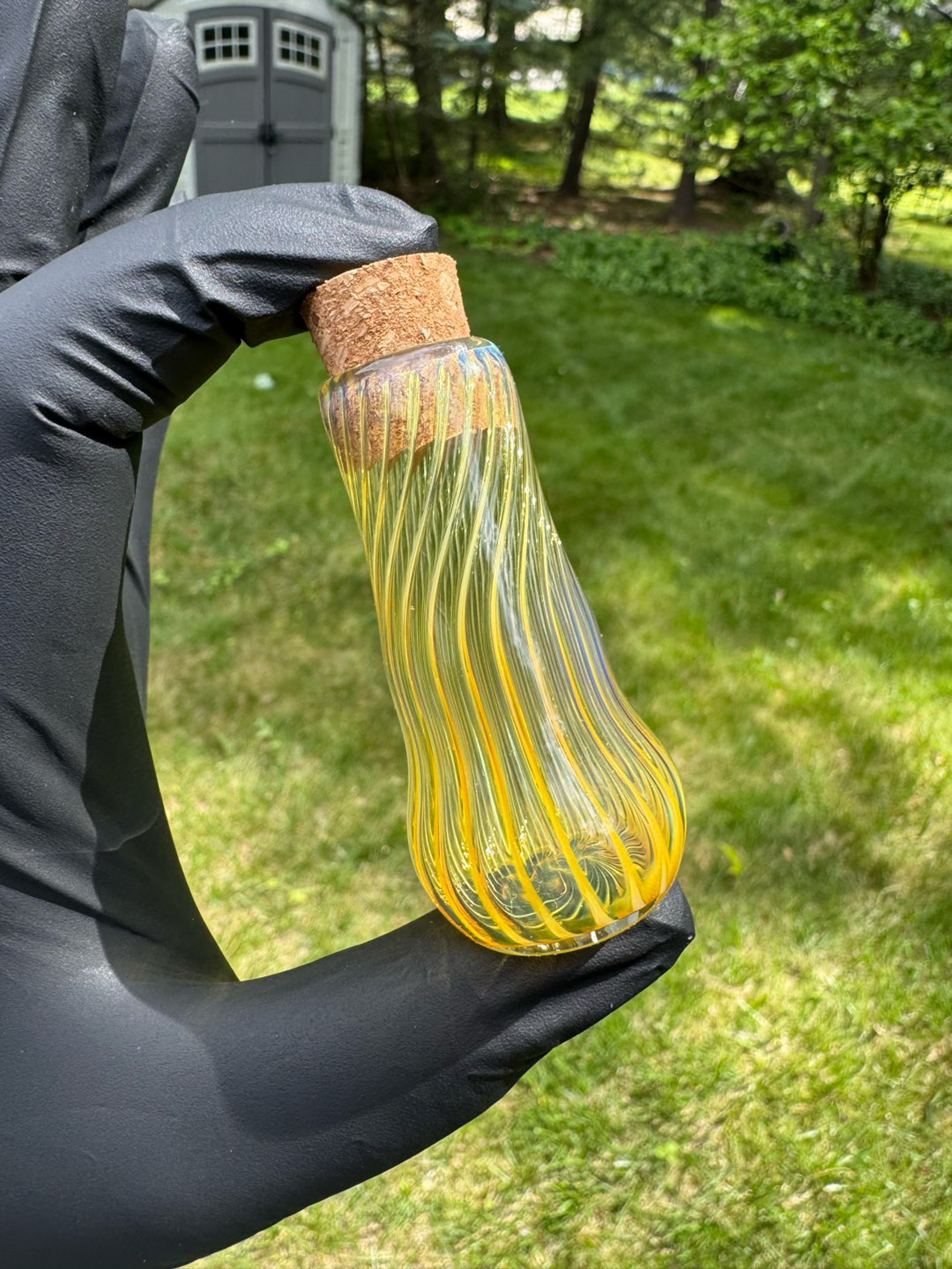 Preview pic of Silver fume mini potion bottle