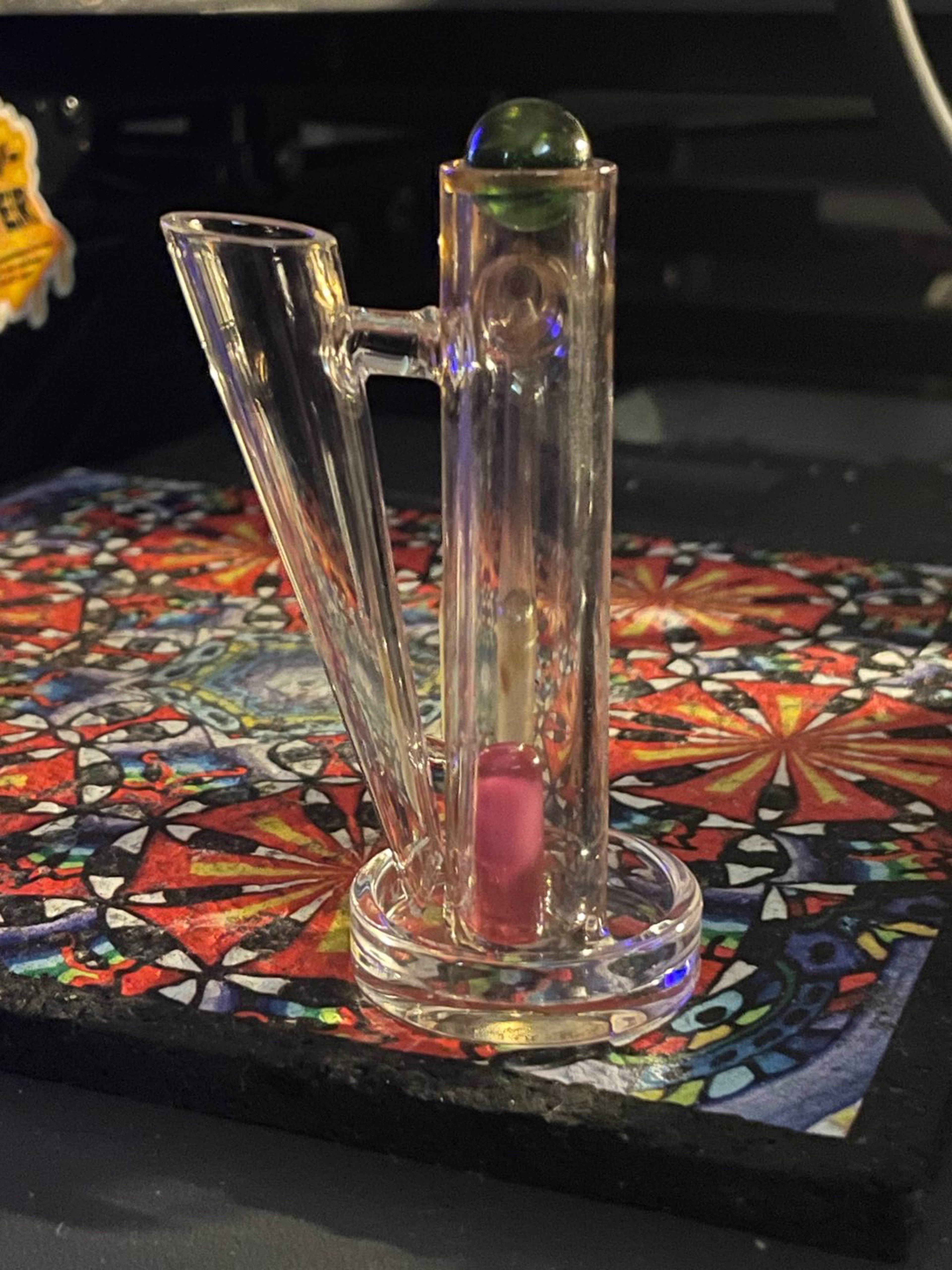 Preview pic of 14mm Terp-Slide Control Tower + Zen.Glass slurper set.