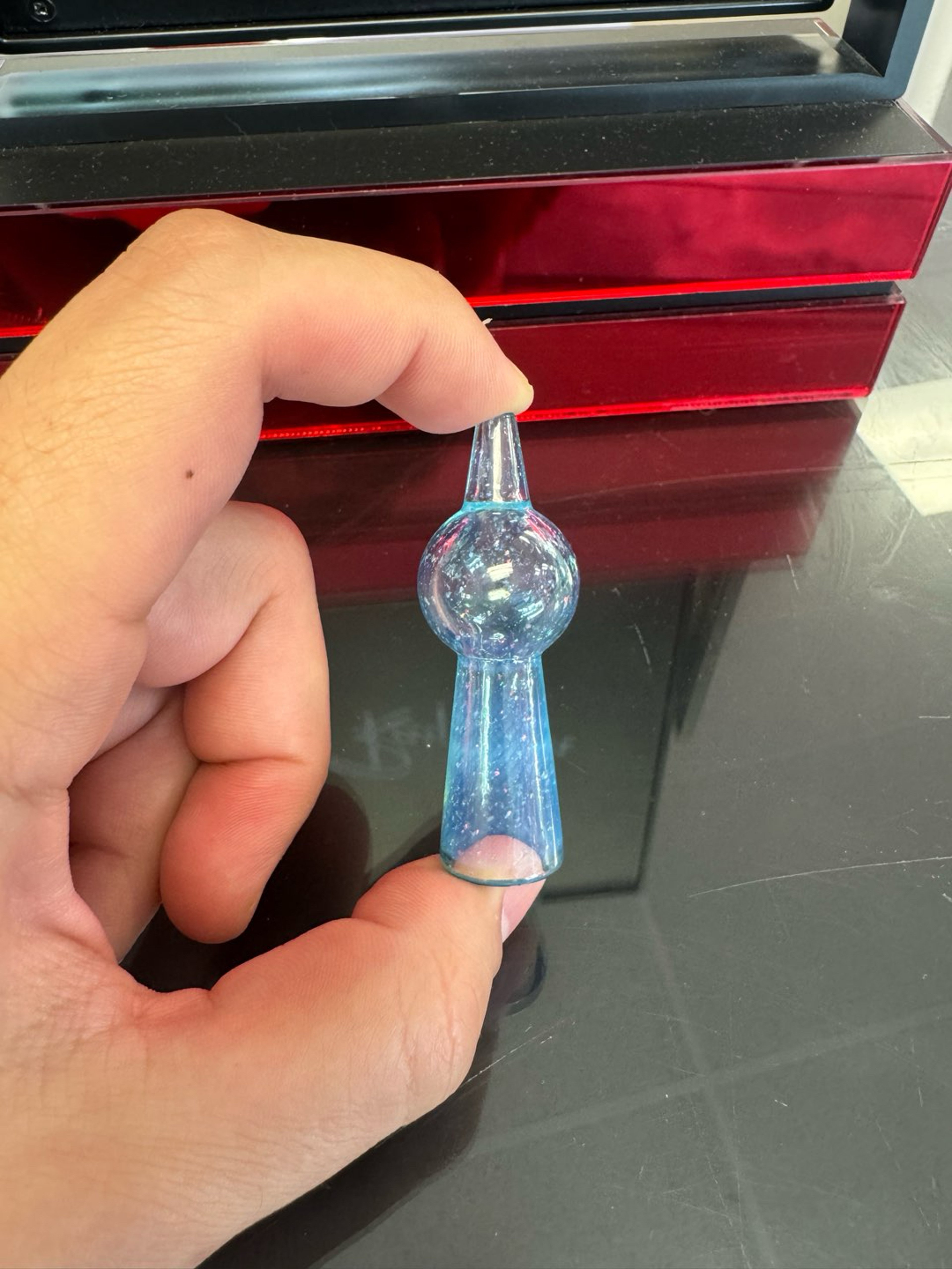Preview pic of Power pat meta blue 25mm bubble cap