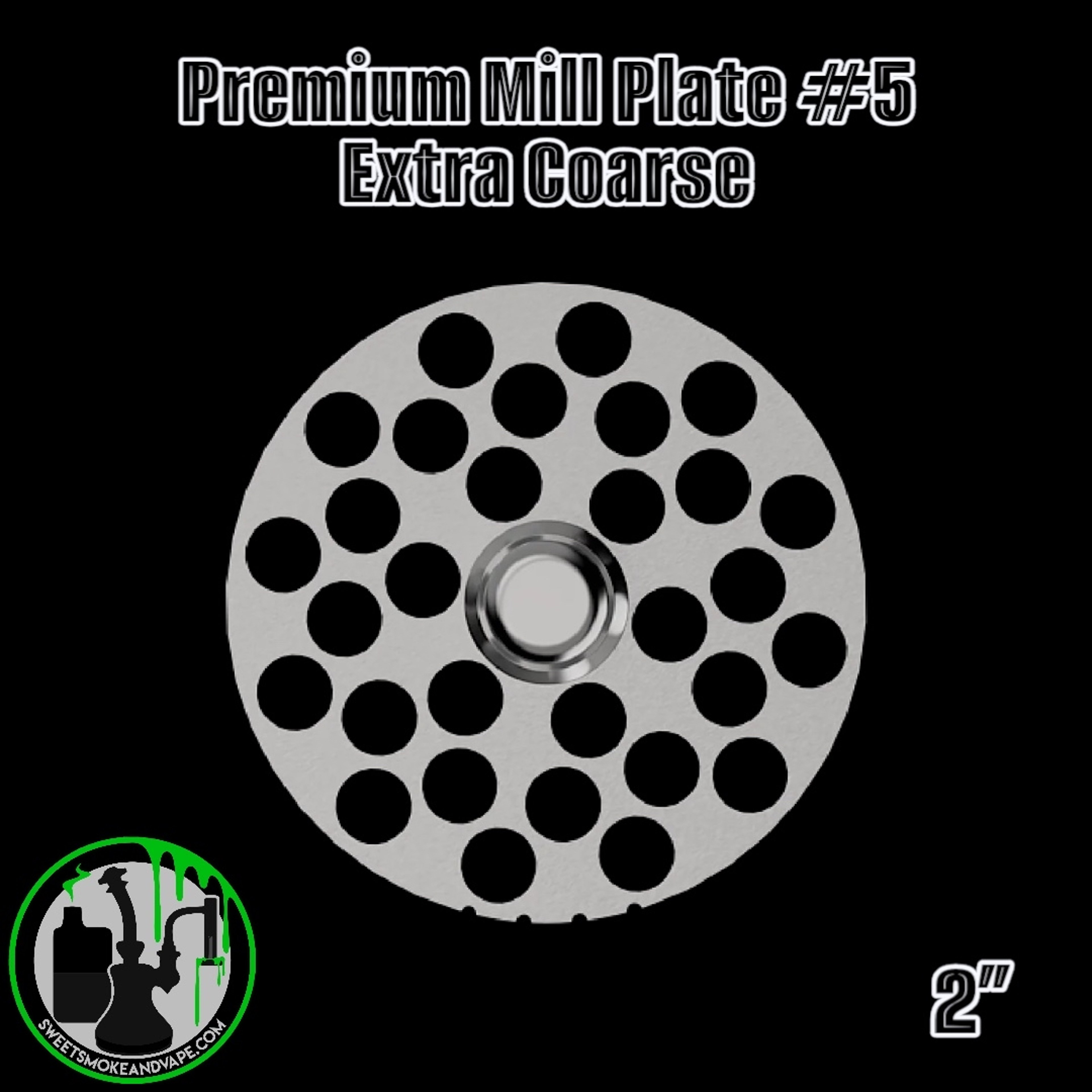 Preview pic of Flower Mill - Next Gen Premium 2” Mill Plates