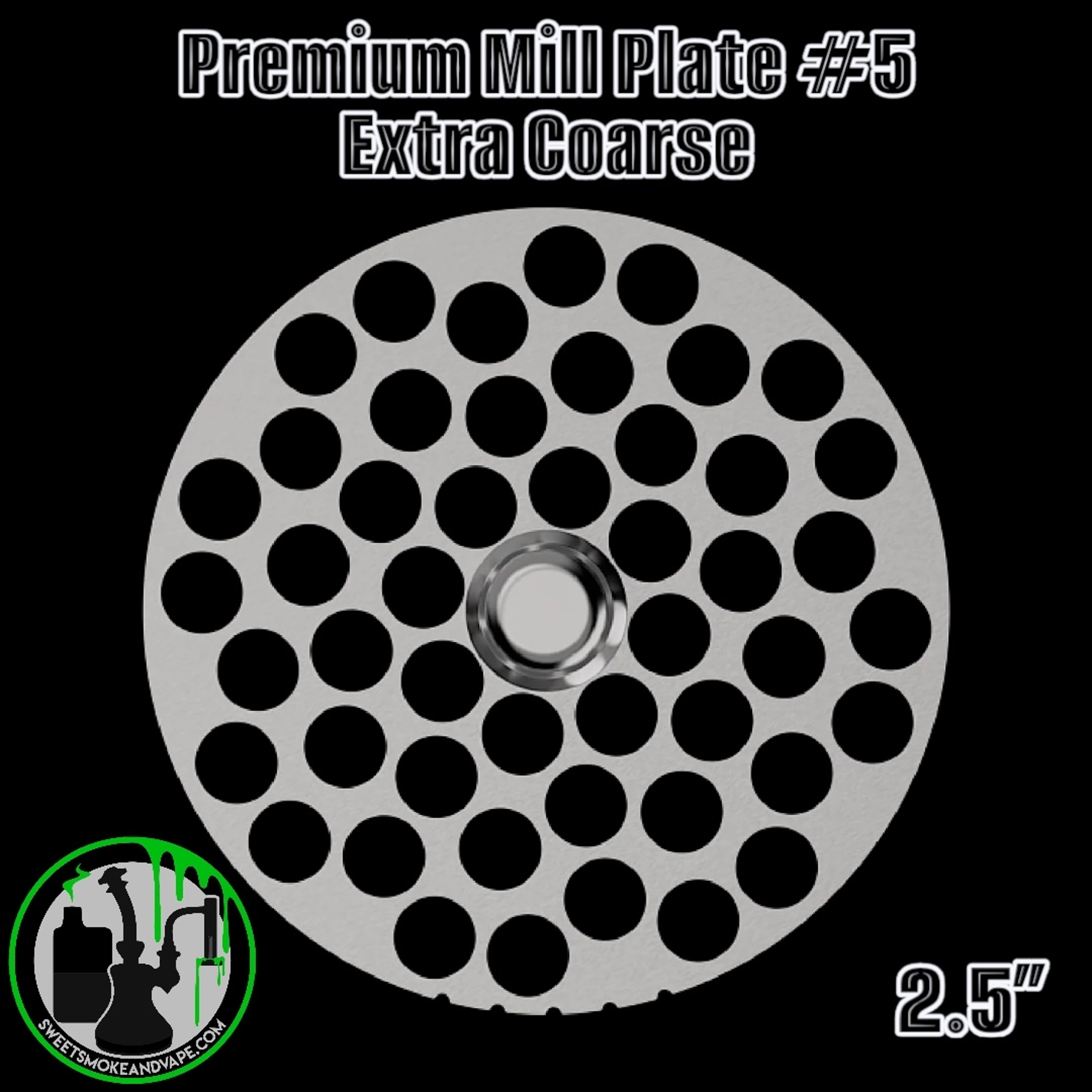 Preview pic of Flower Mill - Next Gen Premium 2.5” Mill Plates