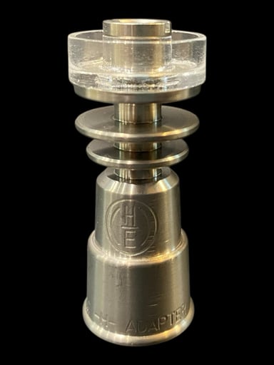 Preview pic of (Titanium) Highly Educated - 14/18 DualiTi Quartz Titanium Hybrid