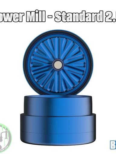 Preview pic of Flower Mill - Next Gen Standard 2.5” - Blue