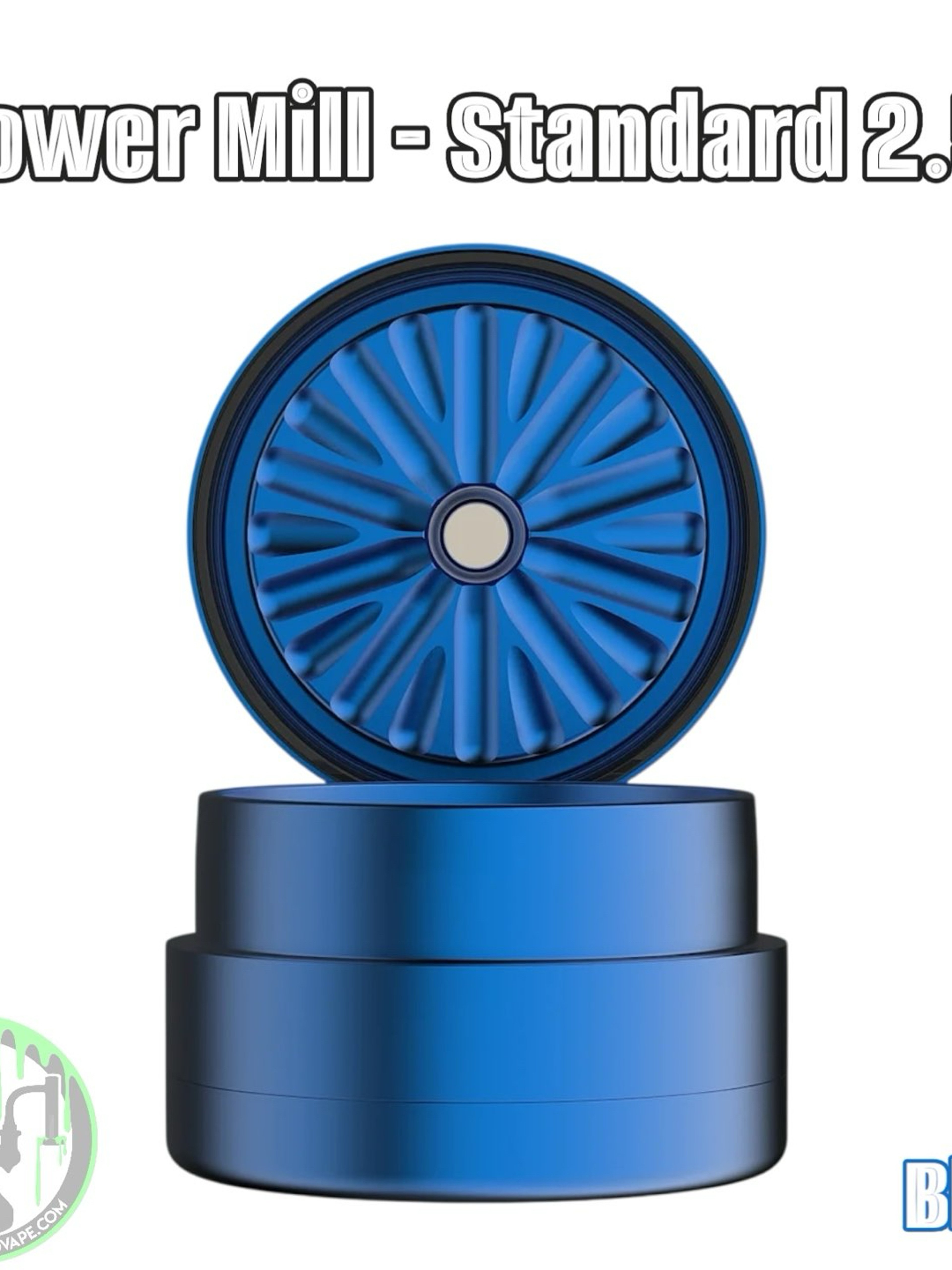 Preview pic of Flower Mill - Next Gen Standard 2.5” - Blue