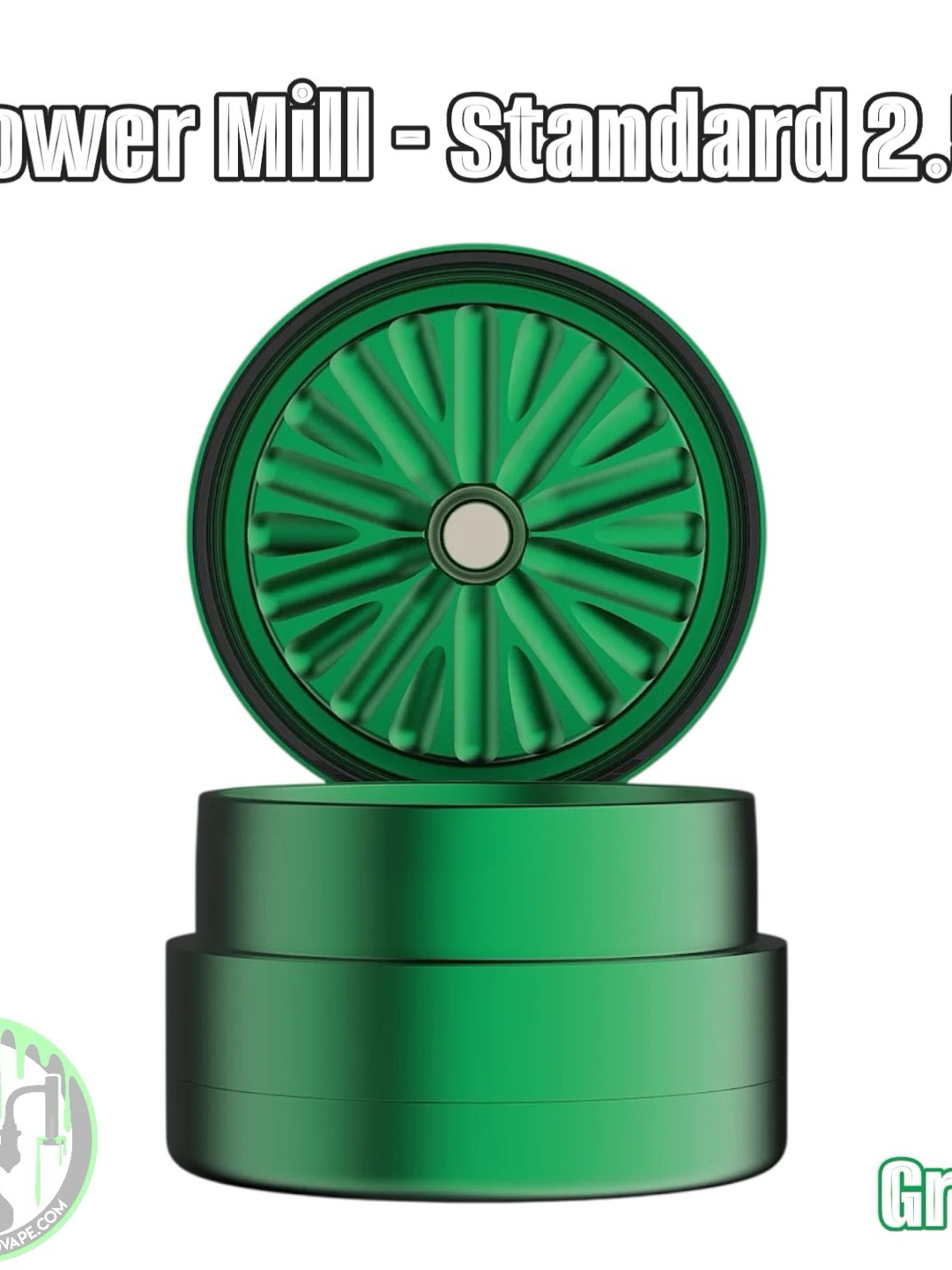 Preview pic of Flower Mill - Next Gen Standard 2.5” - Green