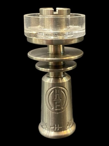 Preview pic of (Titanium) Highly Educated 10mm Female Hybrid Domeless Nail