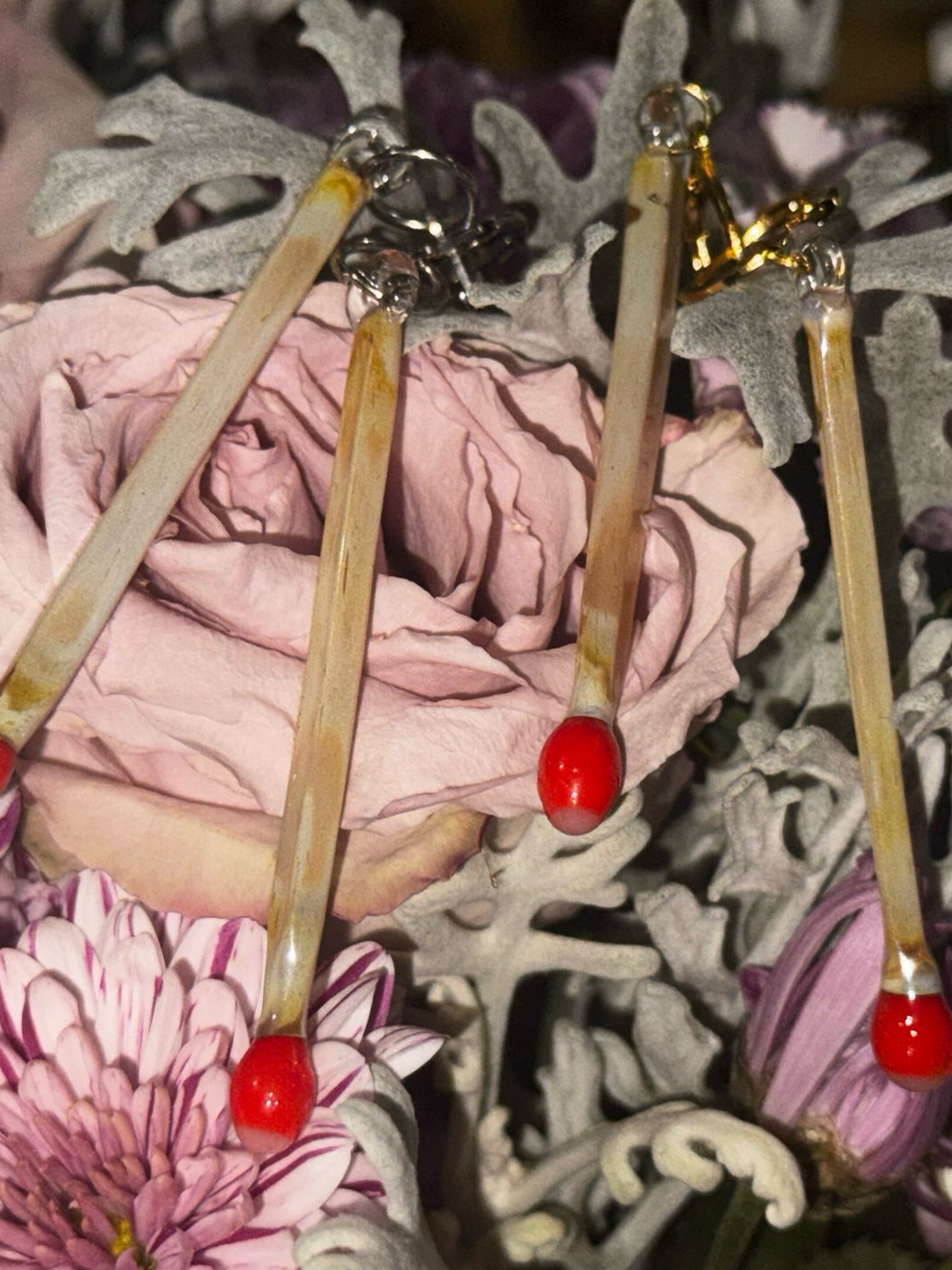 Matchstixs Earrings image 0