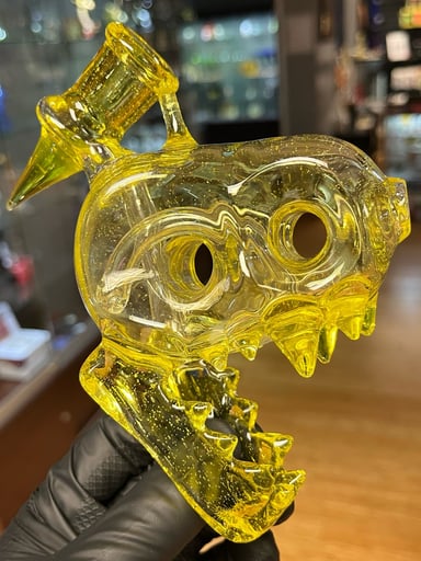 Preview pic of Enuff Glass Dino Head Pocket Fossil