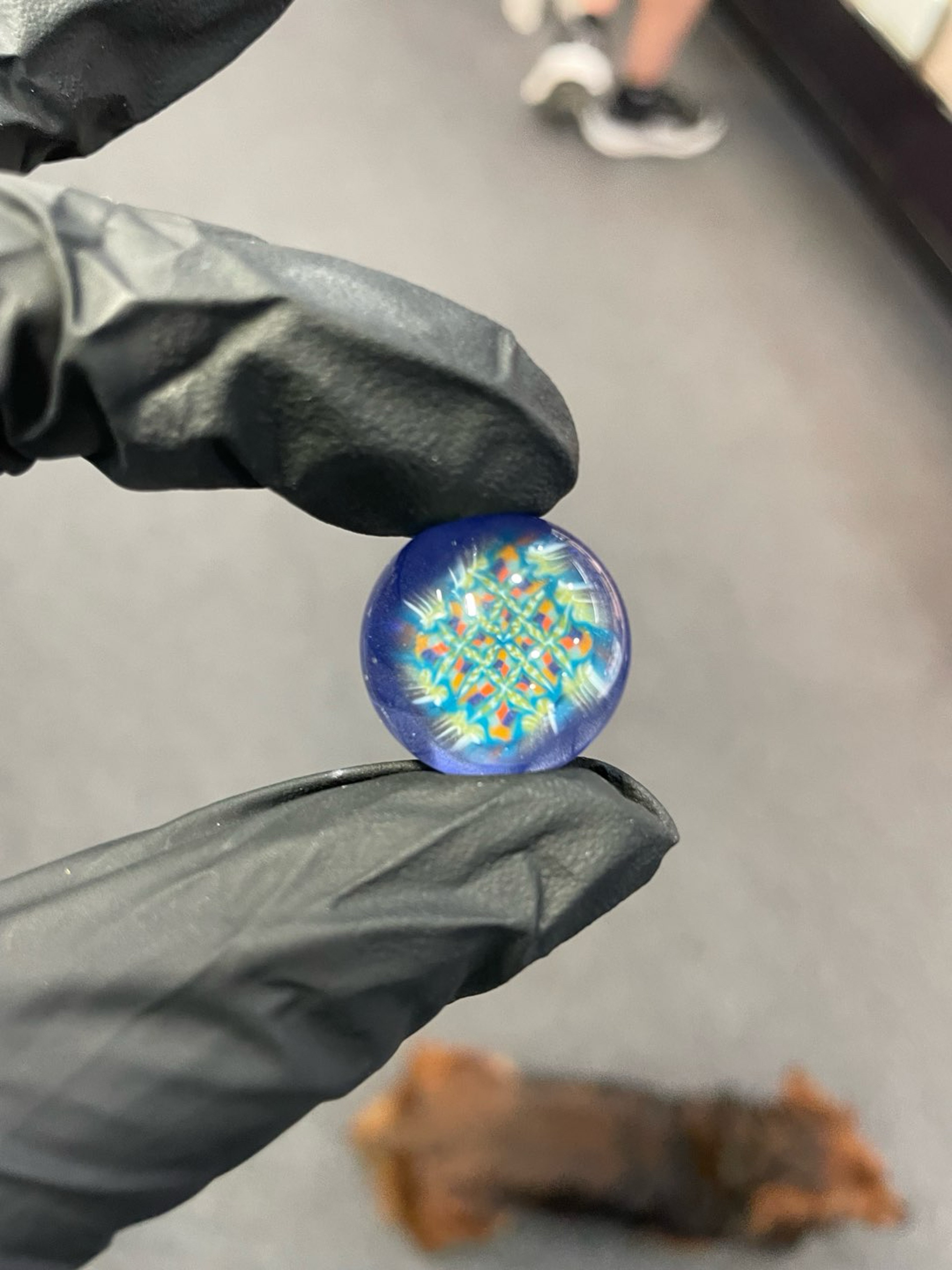 Preview pic of Willstar Glass Millie Marble Klauski Purple