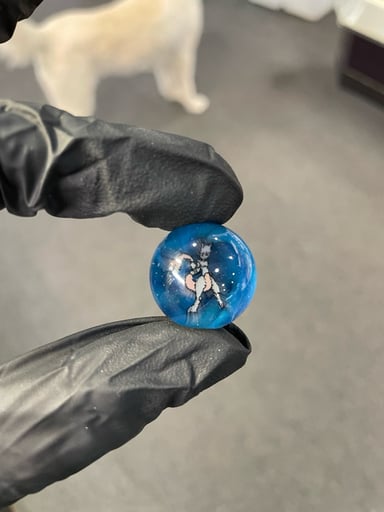 Preview pic of Willstar Glass Millie Marble Mewtwo