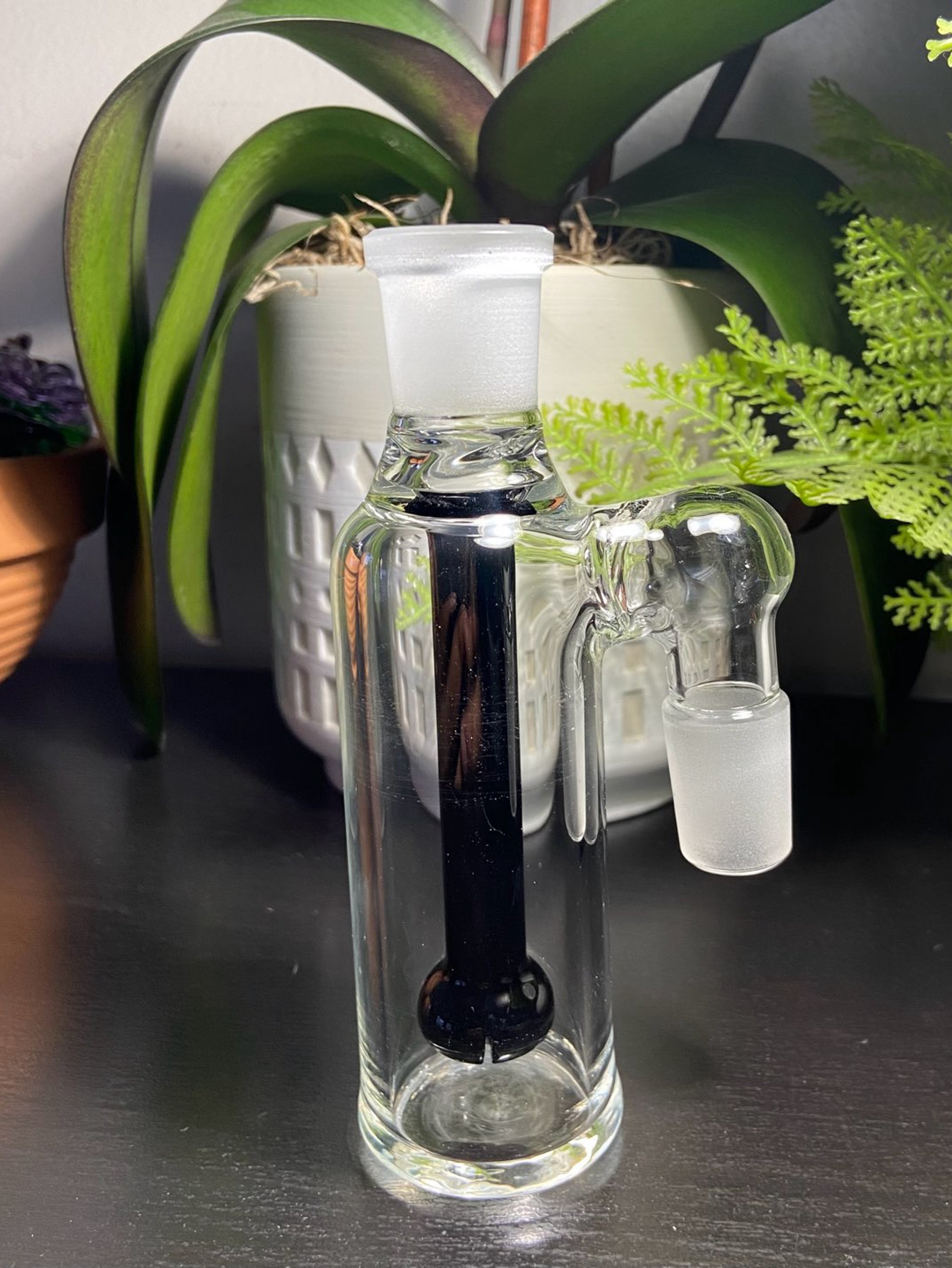Preview pic of 18mm-90 Glass ash catcher Black
